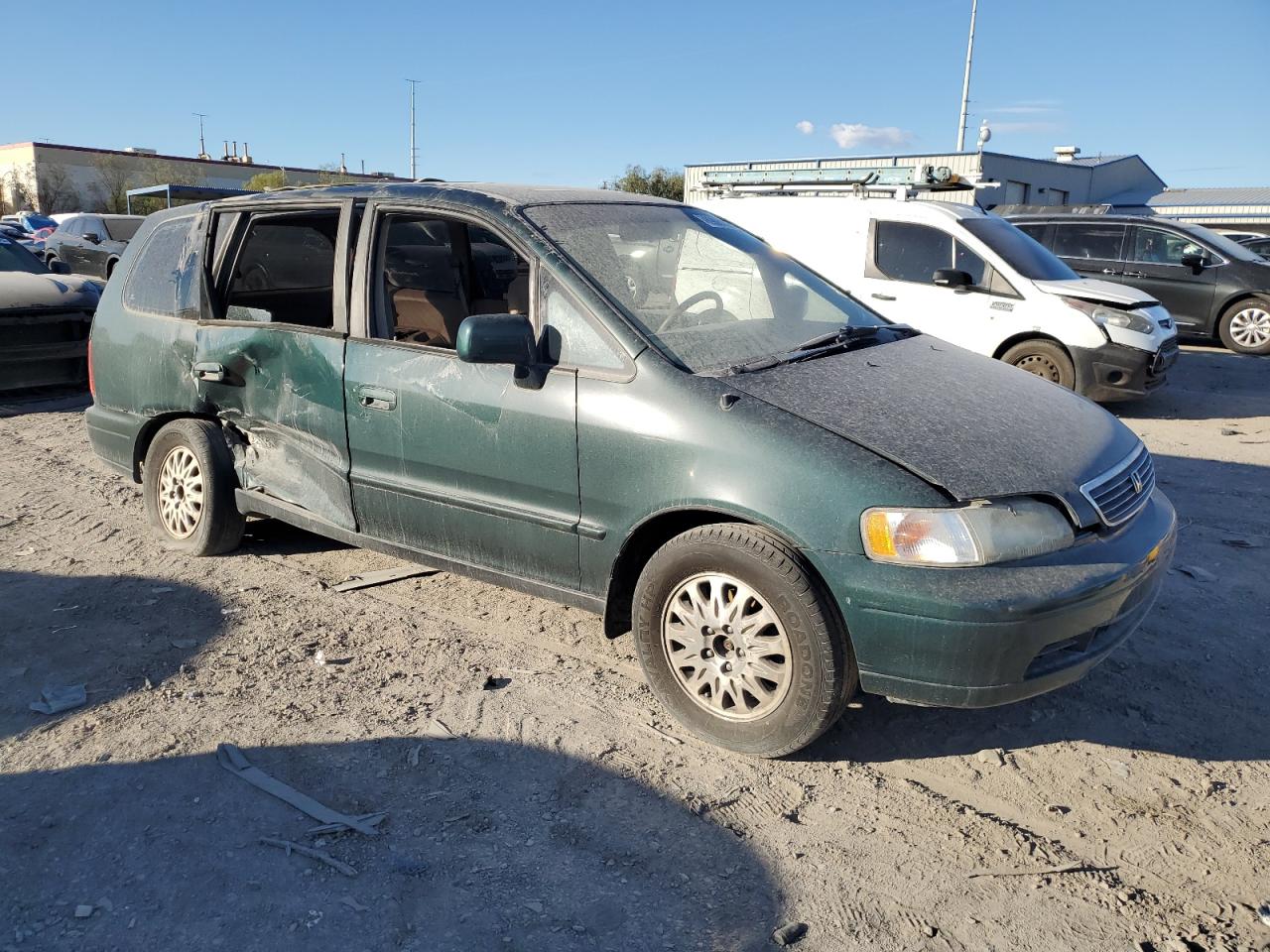 1997 Honda Odyssey Ex Green vin: JHMRA1875VC007073