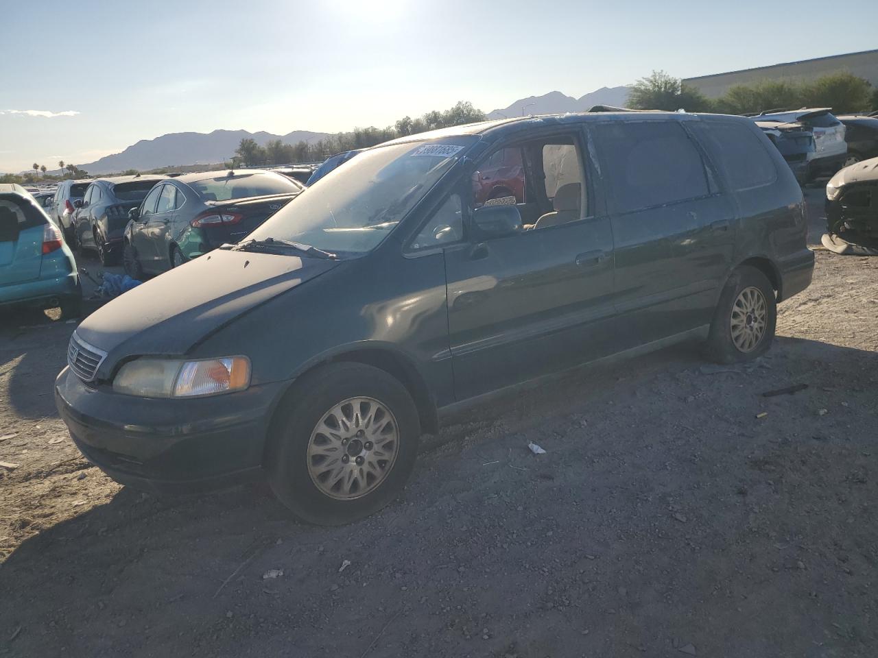 1997 Honda Odyssey Ex Green vin: JHMRA1875VC007073