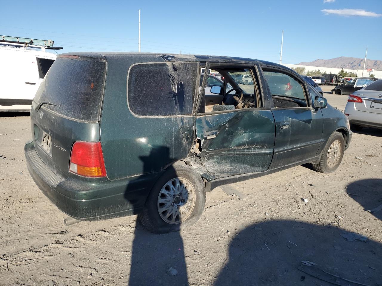 1997 Honda Odyssey Ex Green vin: JHMRA1875VC007073