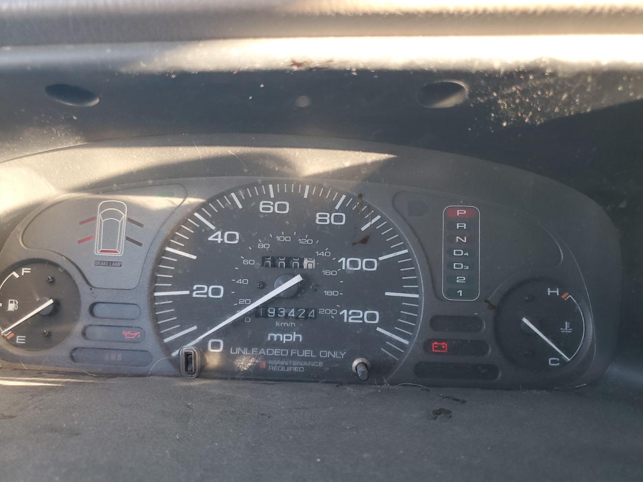 1997 Honda Odyssey Ex Green vin: JHMRA1875VC007073