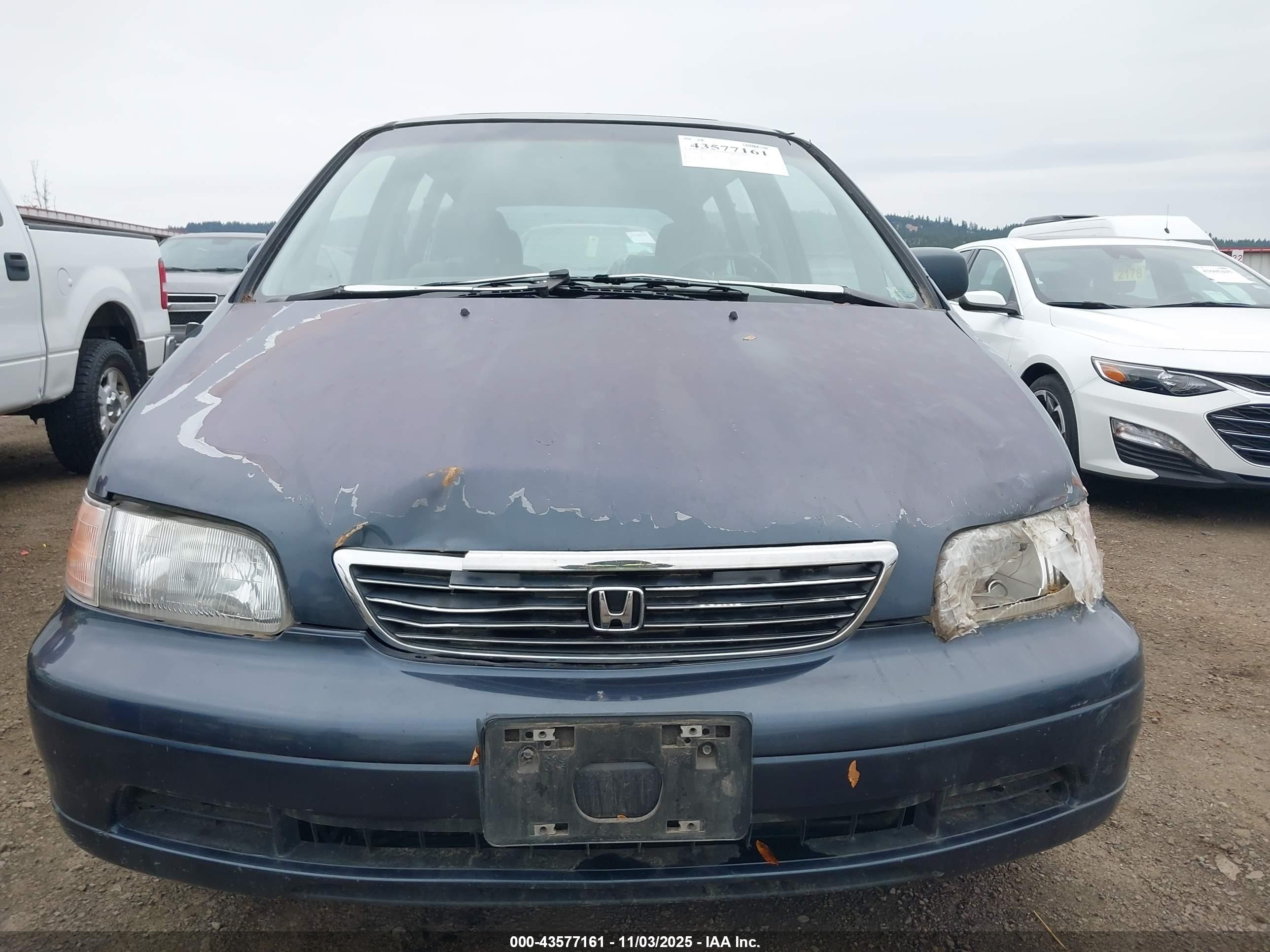 1997 Honda Odyssey Ex Blue vin: JHMRA1875VC011155