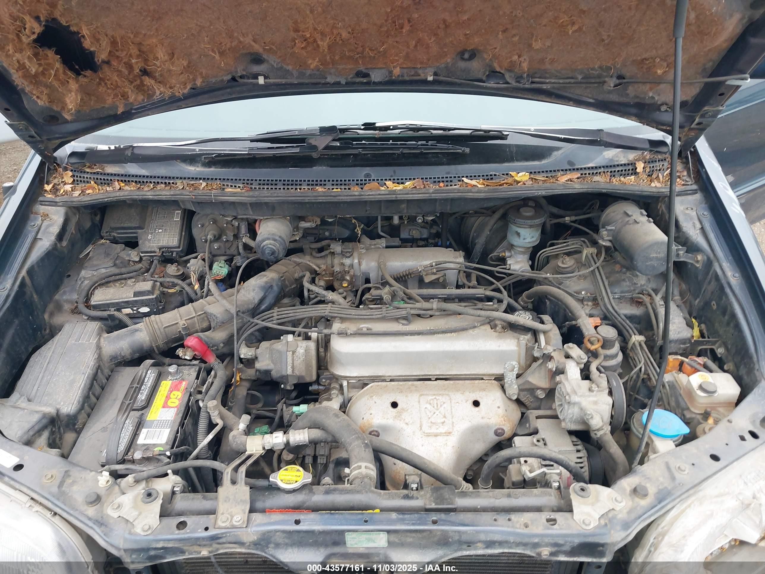 1997 Honda Odyssey Ex Blue vin: JHMRA1875VC011155