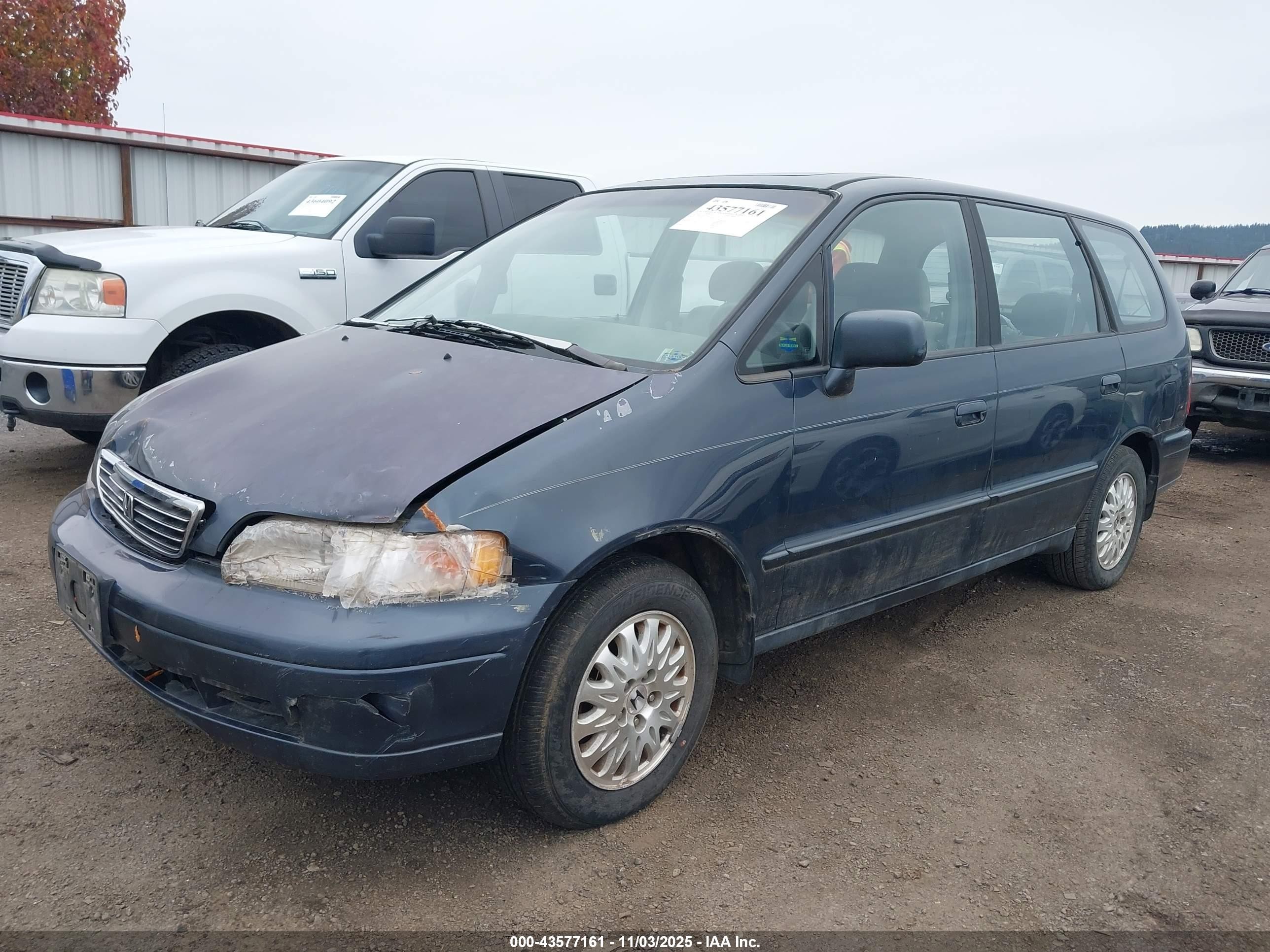1997 Honda Odyssey Ex Blue vin: JHMRA1875VC011155