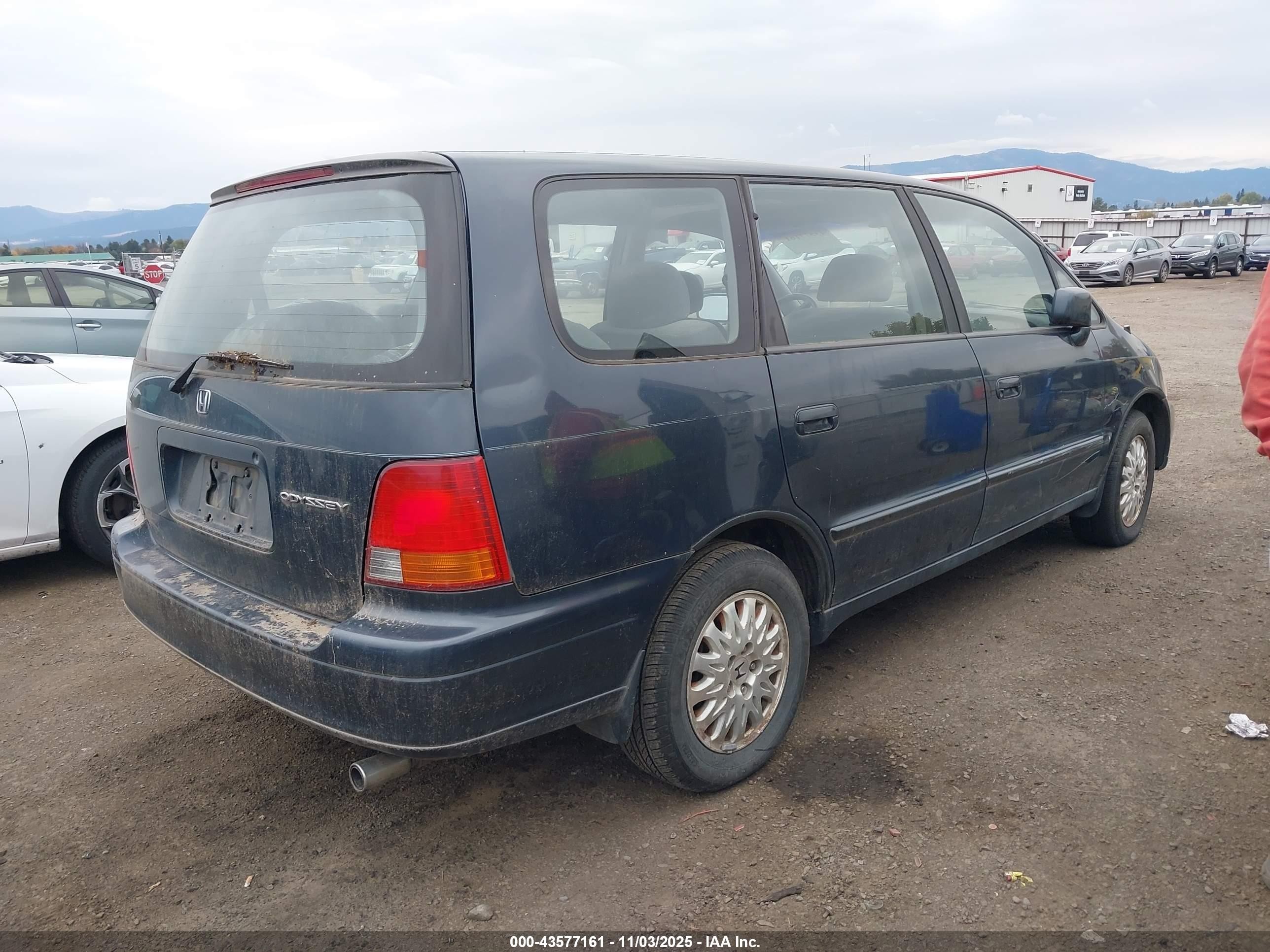 1997 Honda Odyssey Ex Blue vin: JHMRA1875VC011155