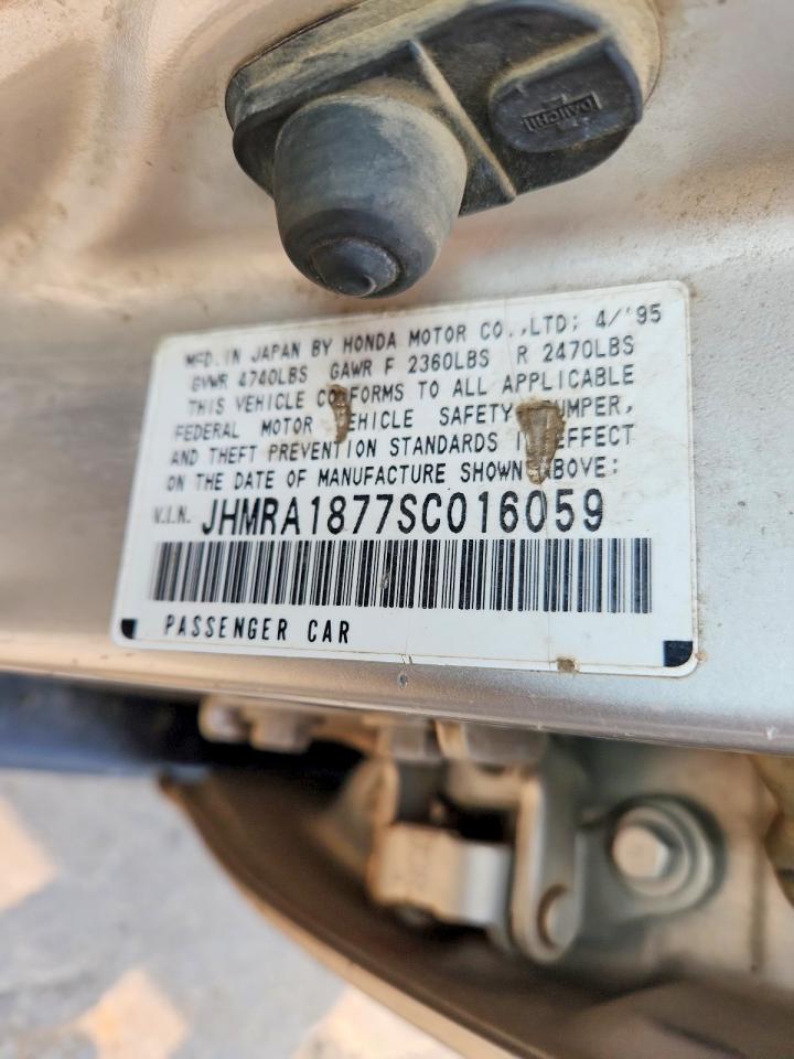 1995 Honda Odyssey Ex Gold vin: JHMRA1877SC016059