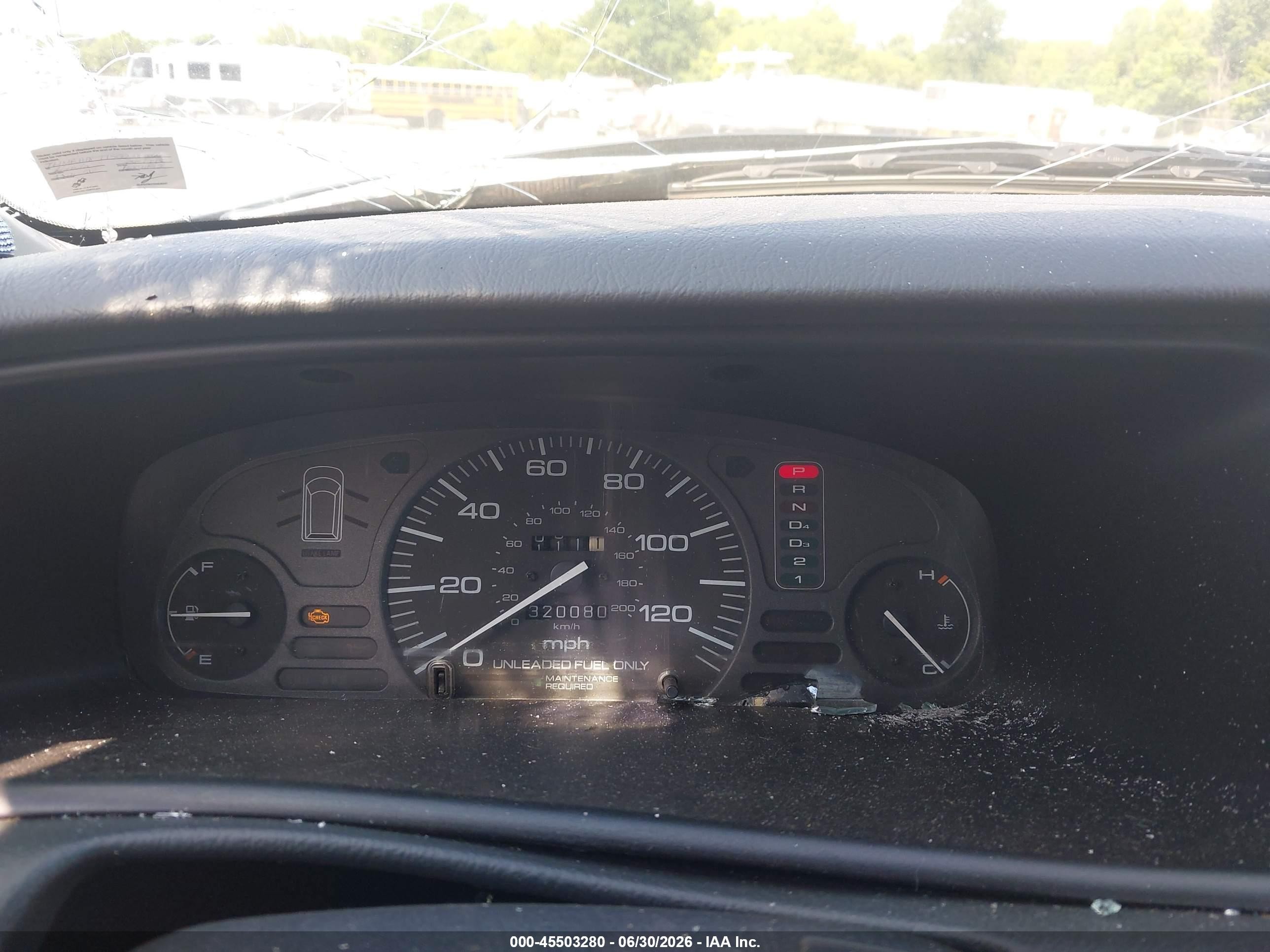 1995 Honda Odyssey Ex Blue vin: JHMRA1877SC028566