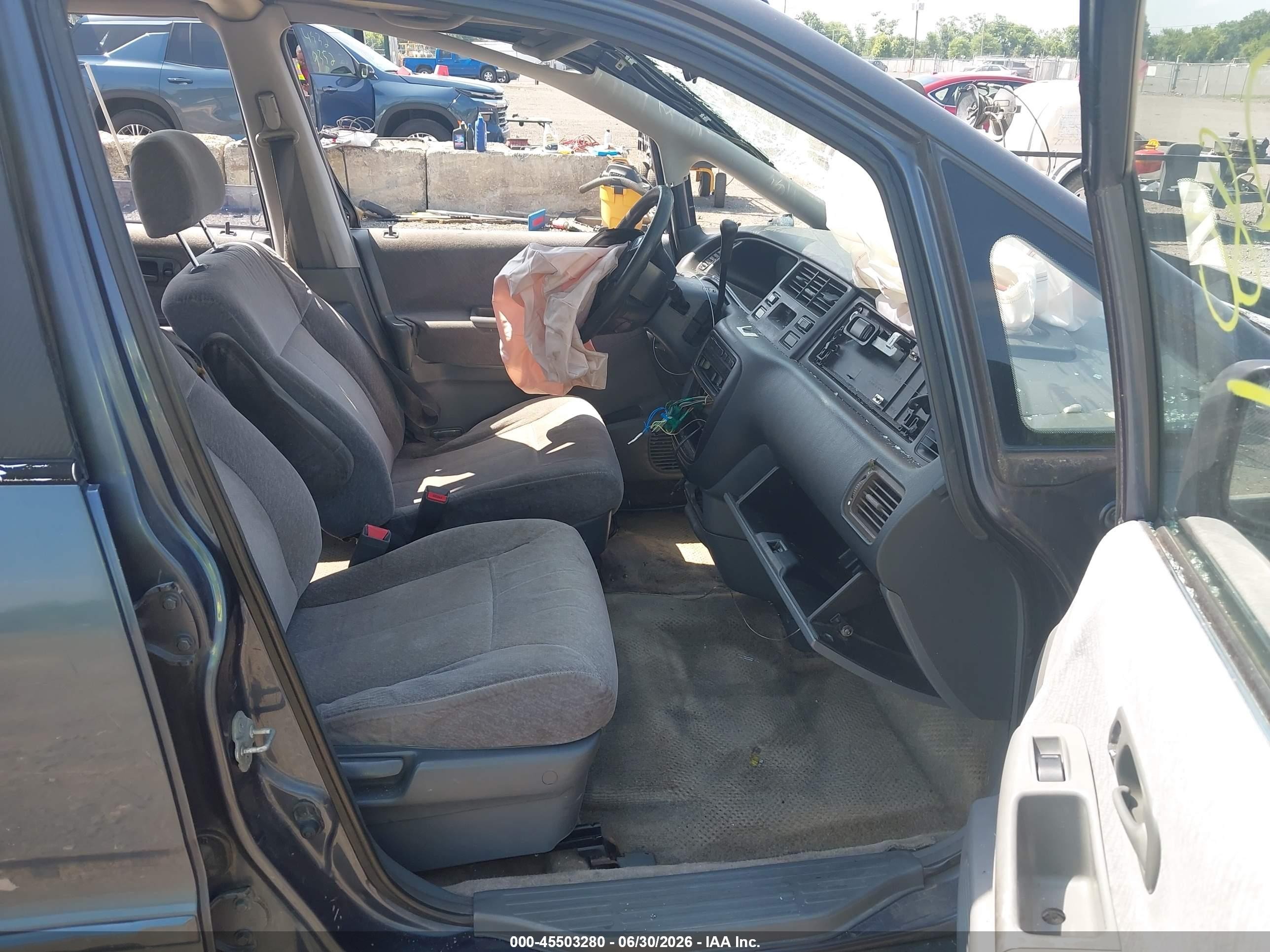 1995 Honda Odyssey Ex Blue vin: JHMRA1877SC028566