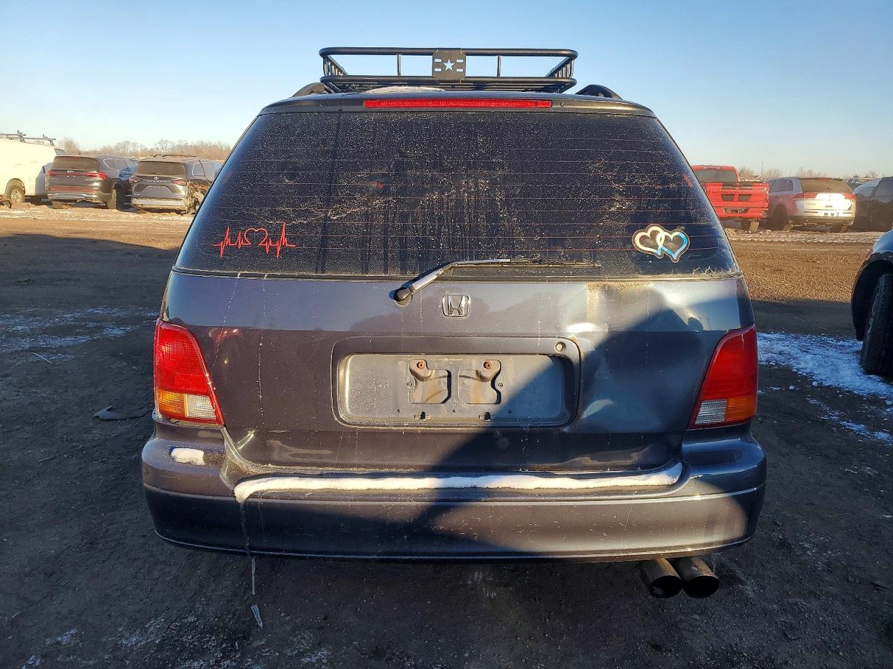 1996 Honda Odyssey Ex Blue vin: JHMRA1877TC016032
