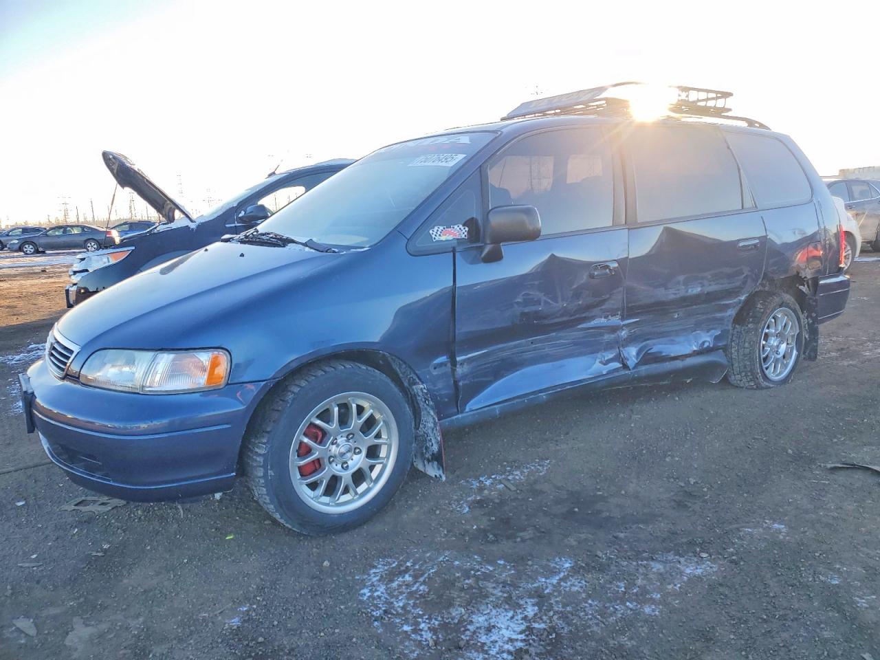 1996 Honda Odyssey Ex Blue vin: JHMRA1877TC016032