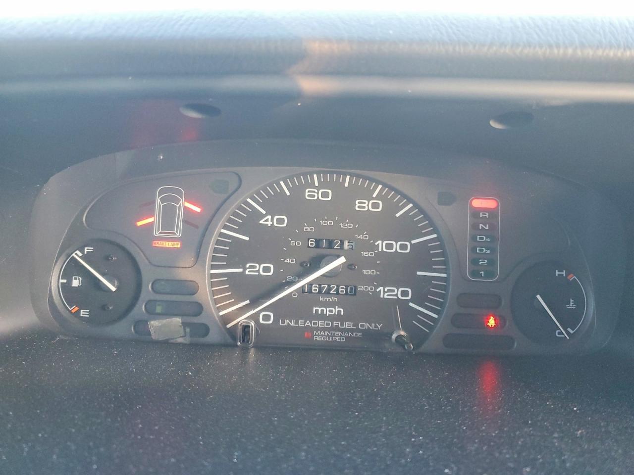 1996 Honda Odyssey Ex Blue vin: JHMRA1877TC016032
