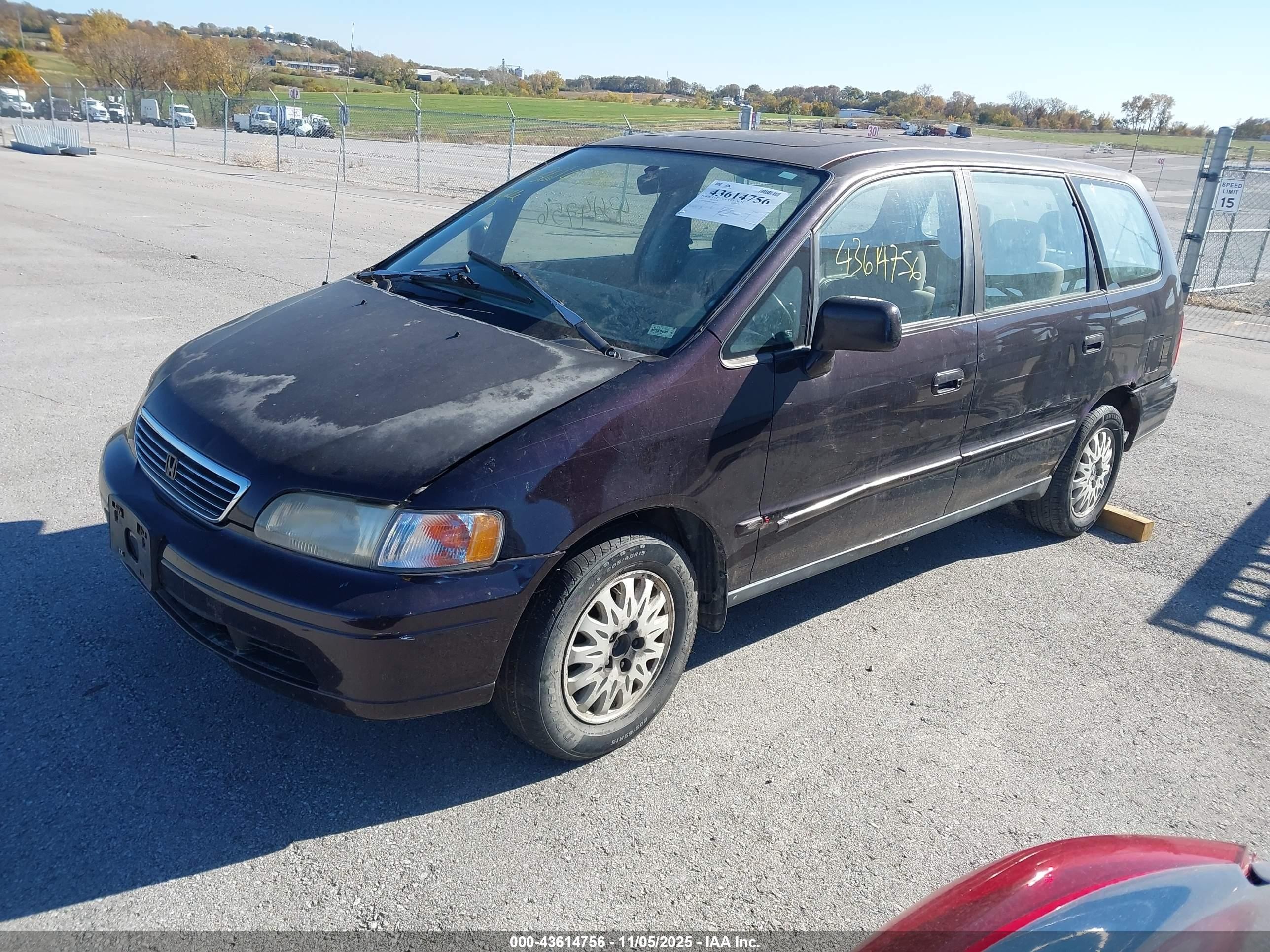 1997 Honda Odyssey Ex Purple vin: JHMRA1878VC000277