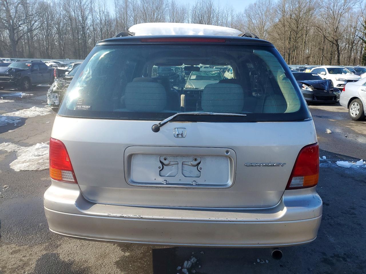 1995 Honda Odyssey Ex Silver vin: JHMRA187XSC014306
