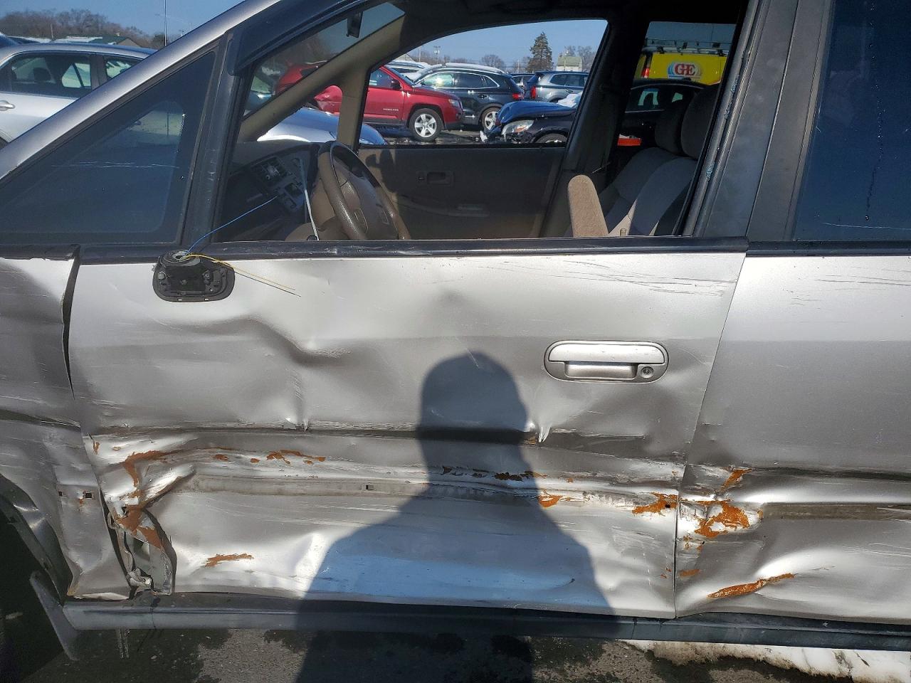 1995 Honda Odyssey Ex Silver vin: JHMRA187XSC014306