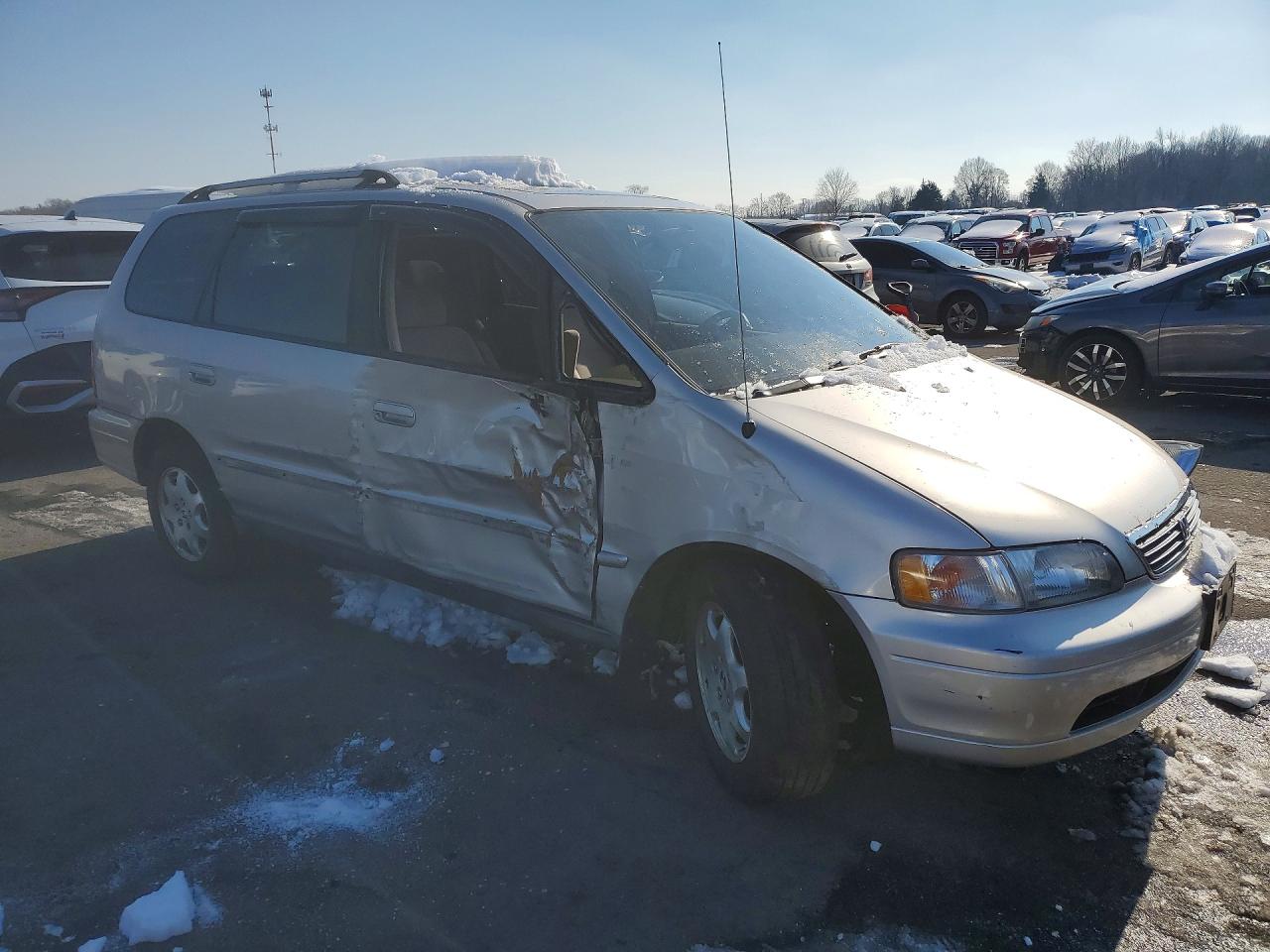 1995 Honda Odyssey Ex Silver vin: JHMRA187XSC014306
