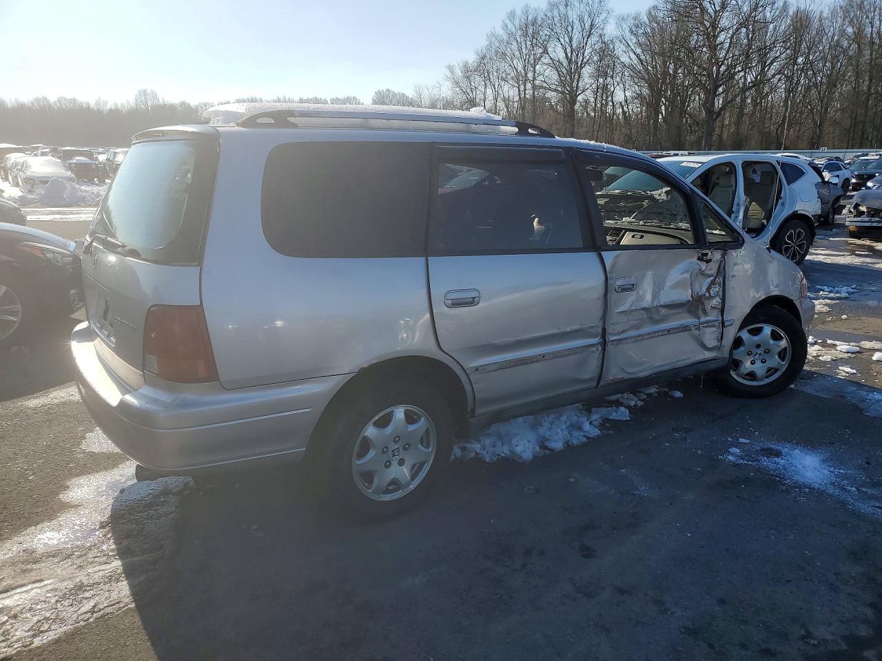 1995 Honda Odyssey Ex Silver vin: JHMRA187XSC014306