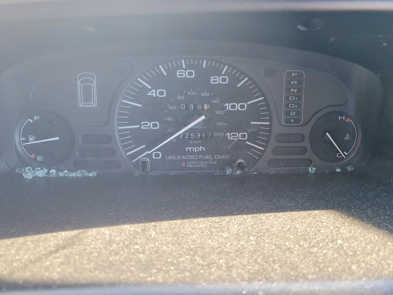 1995 Honda Odyssey Ex Silver vin: JHMRA187XSC014306