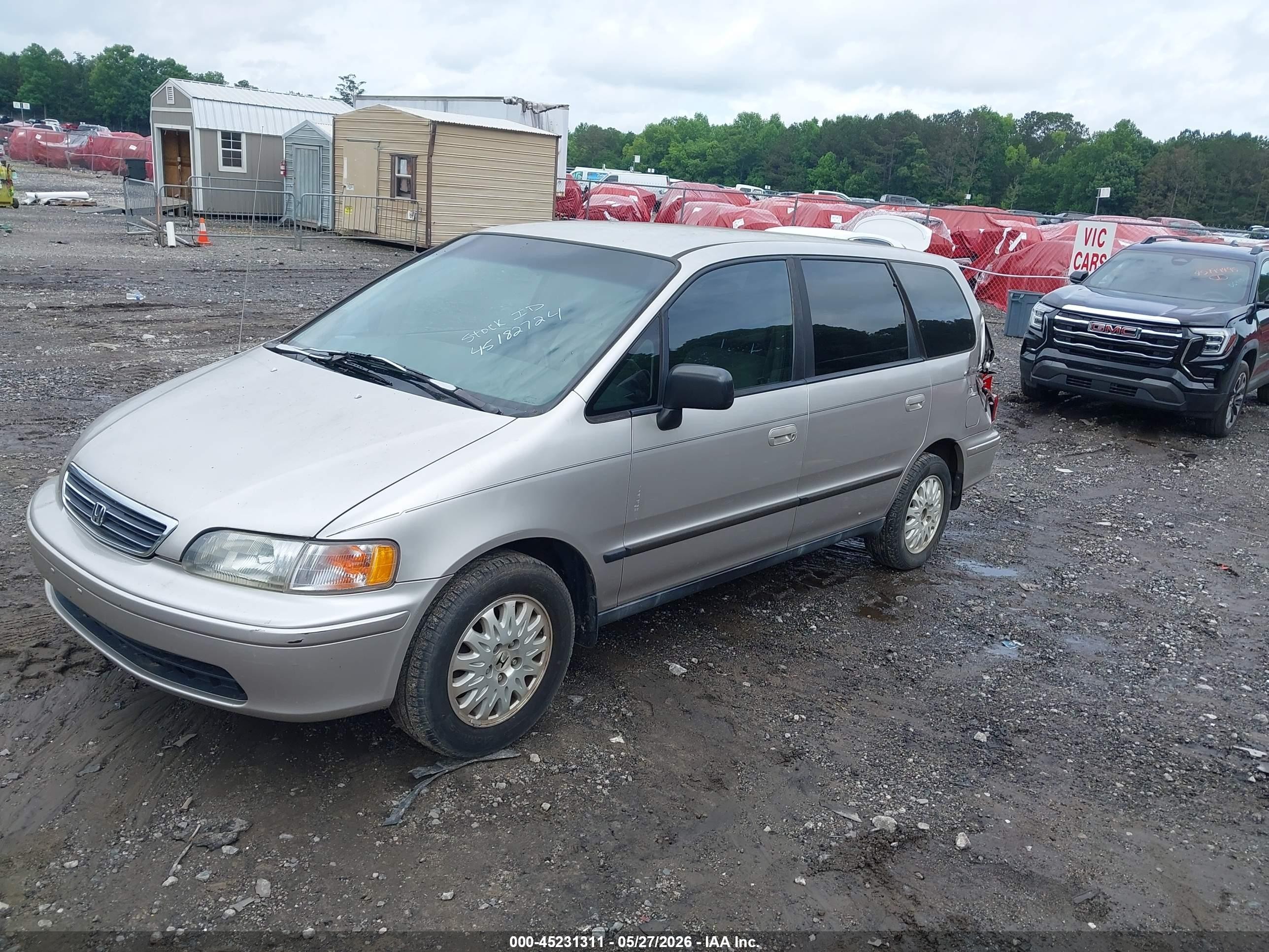 1998 Honda Odyssey Ex/lx Brown vin: JHMRA3843WC000772