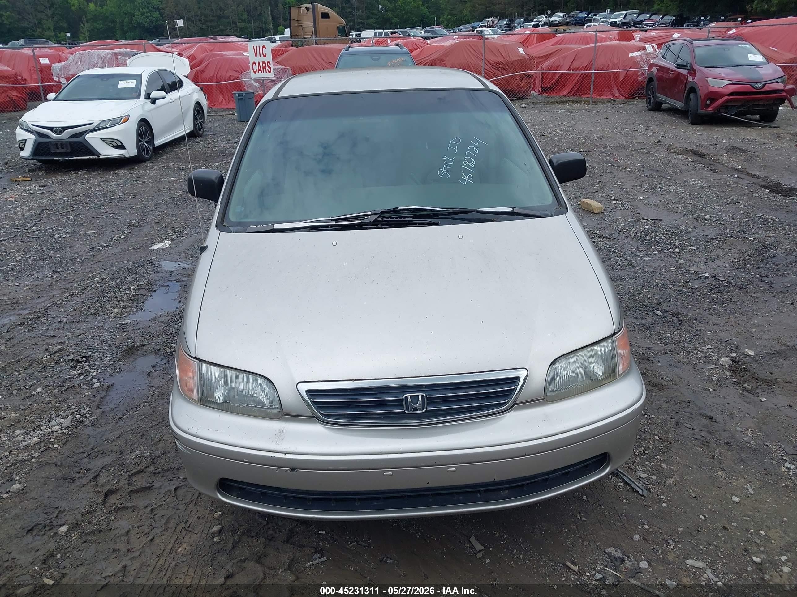 1998 Honda Odyssey Ex/lx Brown vin: JHMRA3843WC000772