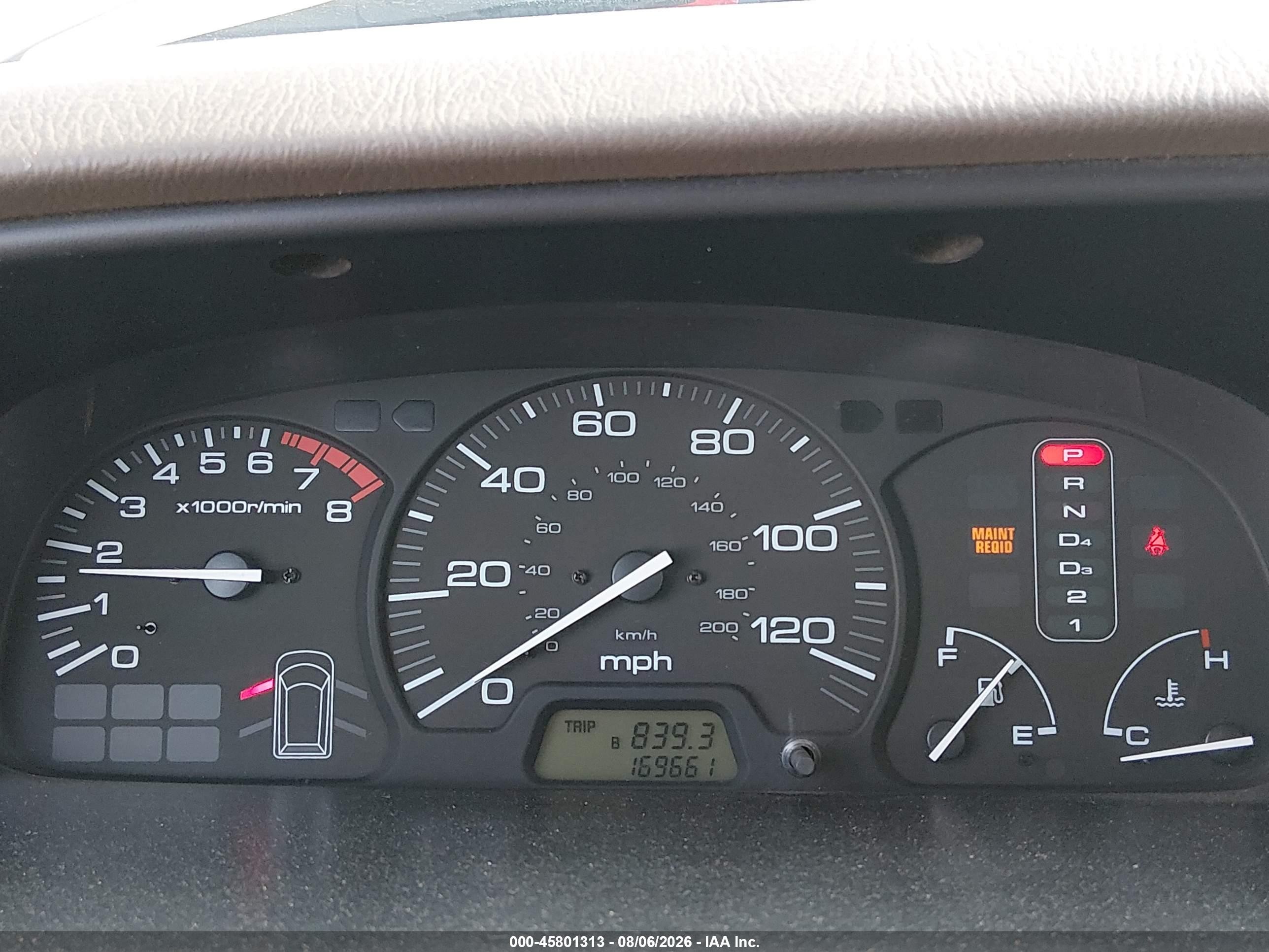 1998 Honda Odyssey Ex/lx Серебряный vin: JHMRA3867WC013798