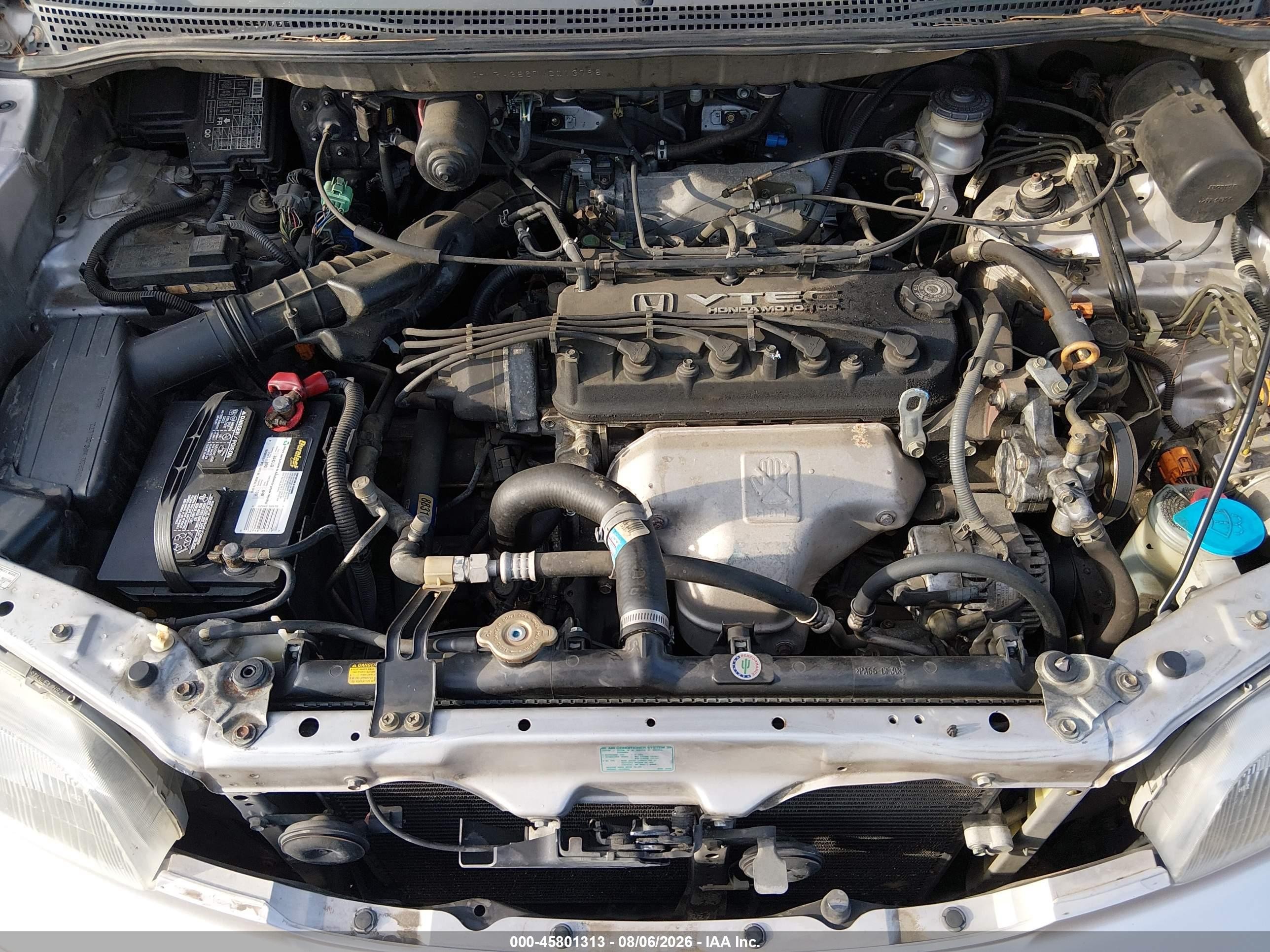 1998 Honda Odyssey Ex/lx Серебряный vin: JHMRA3867WC013798