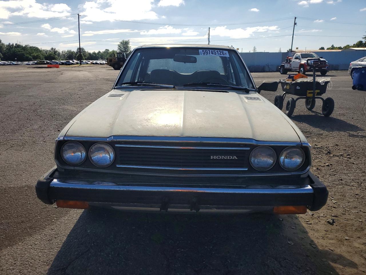 1981 Honda Accord Silver vin: JHMSM3428BC068475