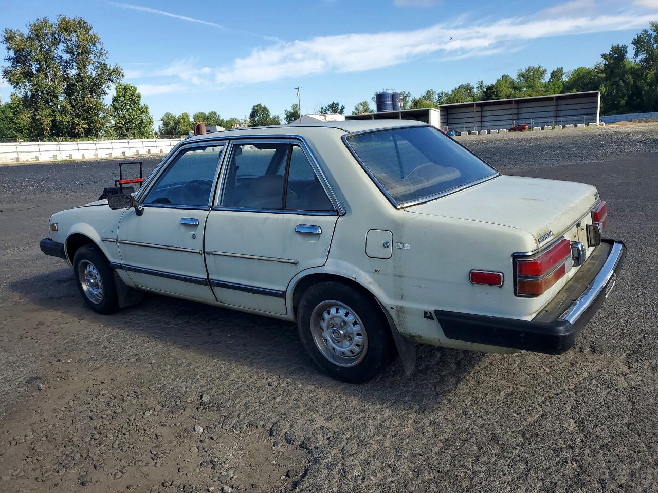 1981 Honda Accord Silver vin: JHMSM3428BC068475