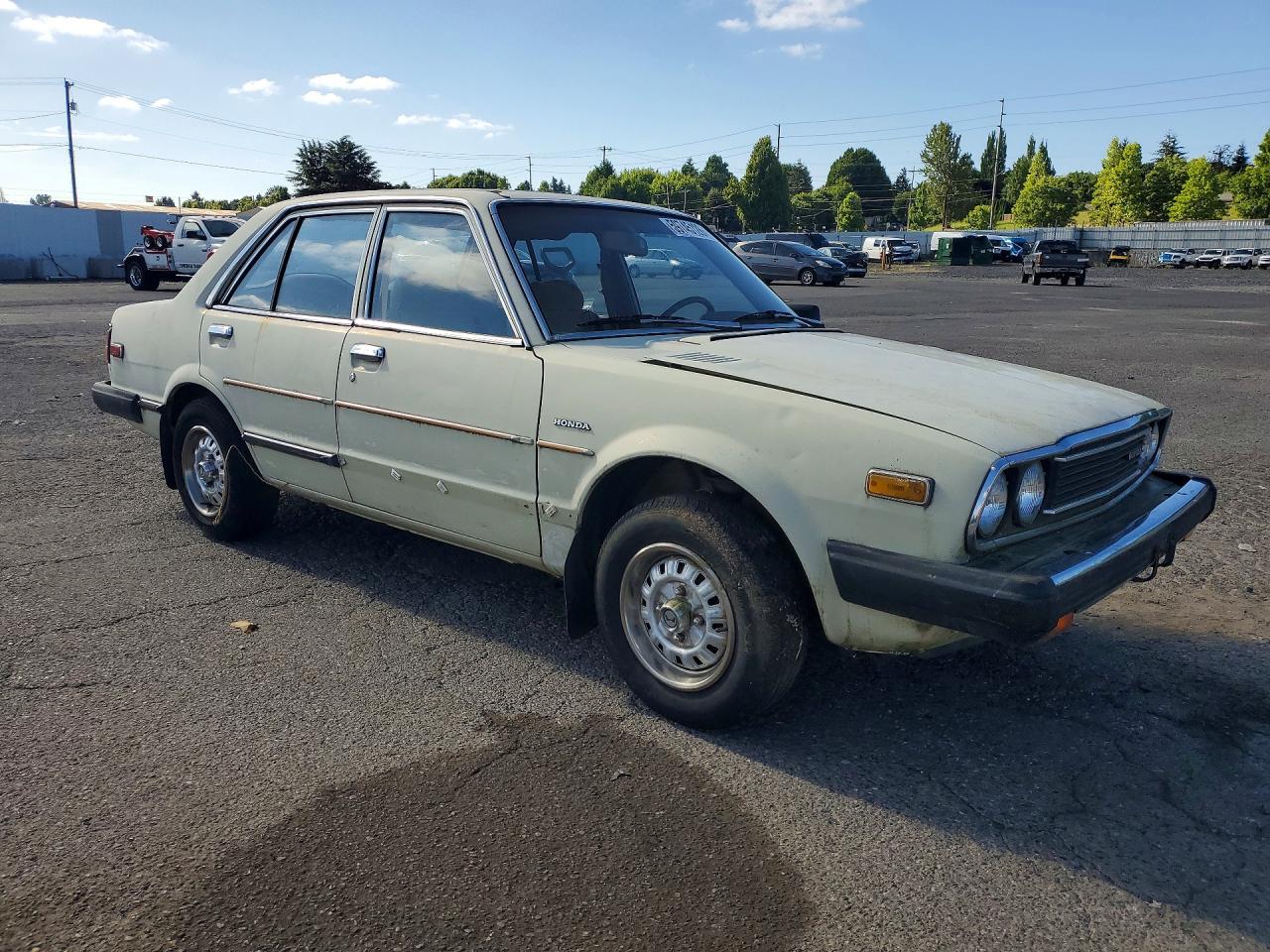 1981 Honda Accord Silver vin: JHMSM3428BC068475