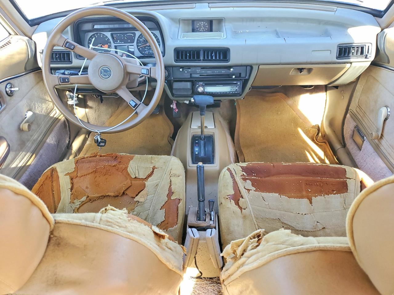 1981 Honda Accord Silver vin: JHMSM3428BC068475