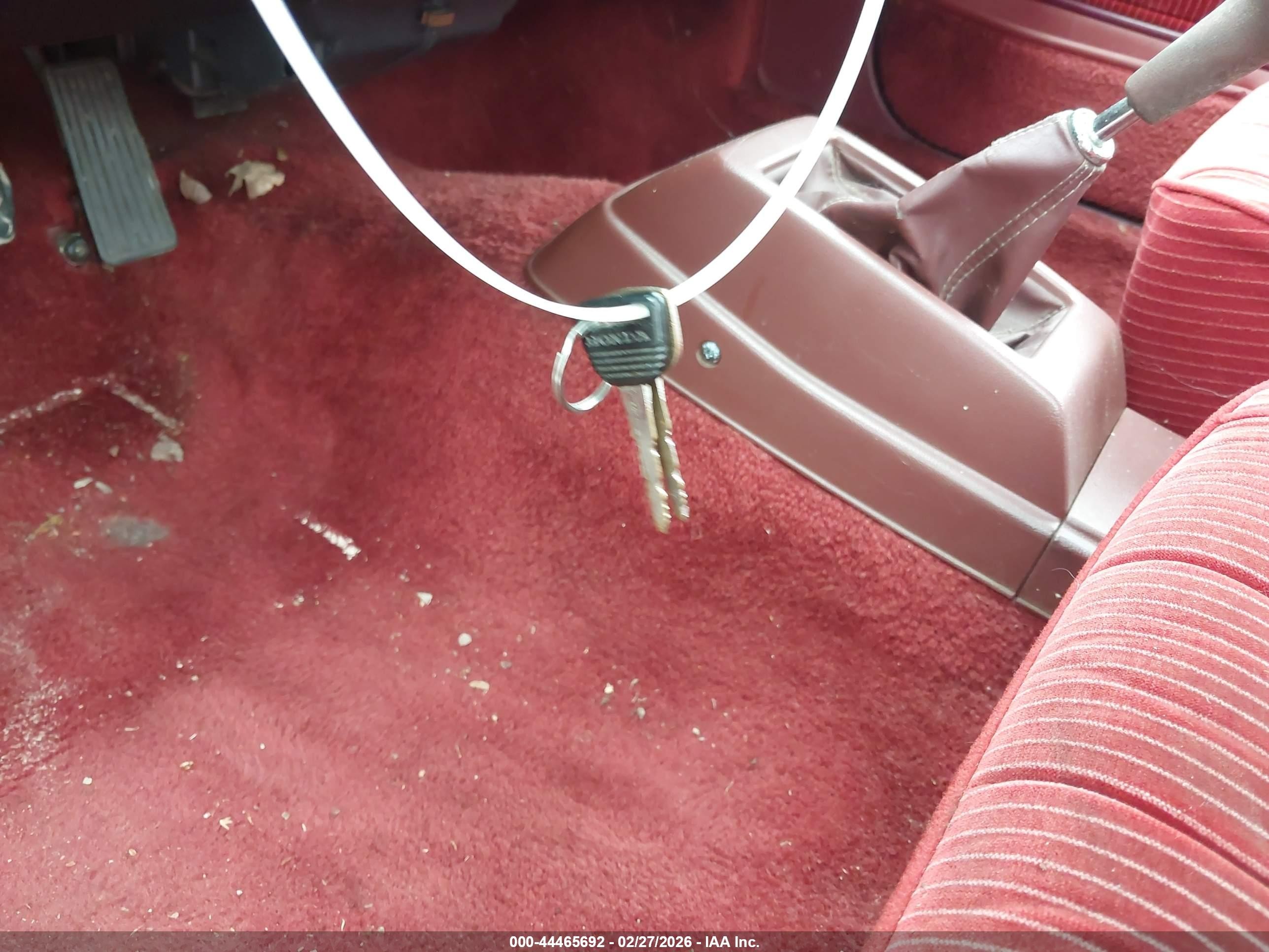 1983 Honda Accord Lx Red vin: JHMSZ5336DC121961