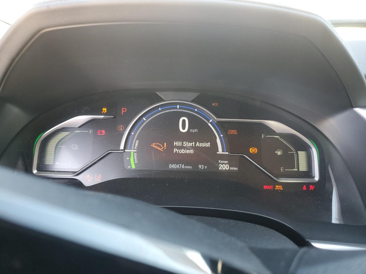 2020 Honda Clarity Black vin: JHMZC5F10LC001971