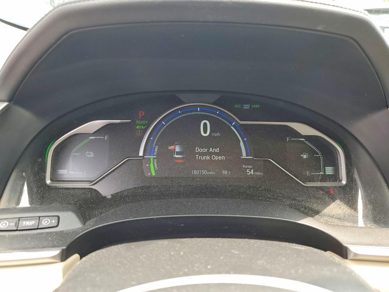 2018 Honda Clarity White vin: JHMZC5F19JC002260