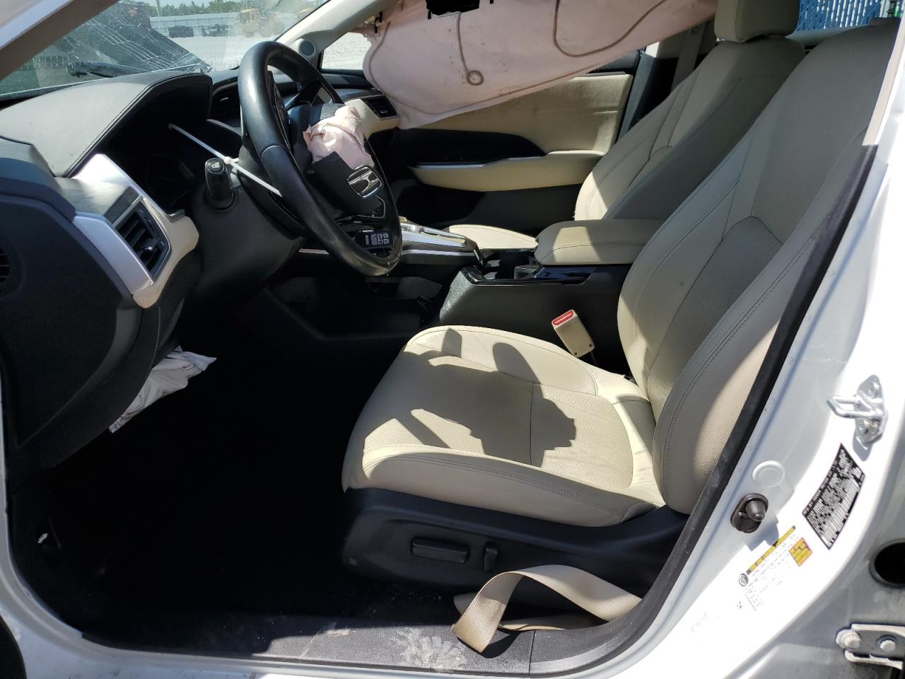 2021 Honda Clarity Touring   Белый vin: JHMZC5F31MC001514