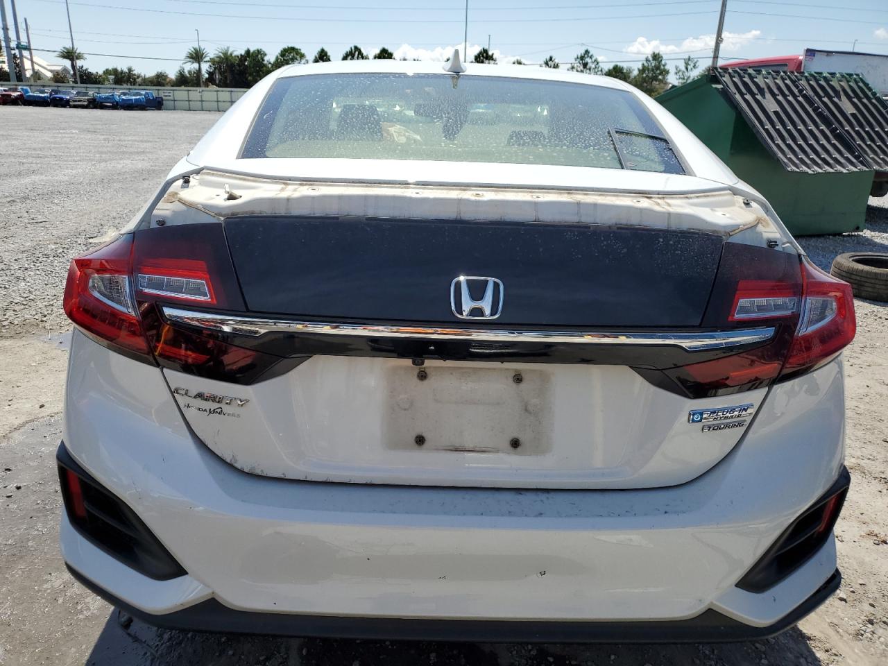 2021 Honda Clarity Touring   Белый vin: JHMZC5F31MC001514