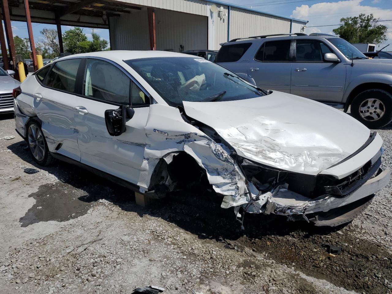 2021 Honda Clarity Touring   Белый vin: JHMZC5F31MC001514
