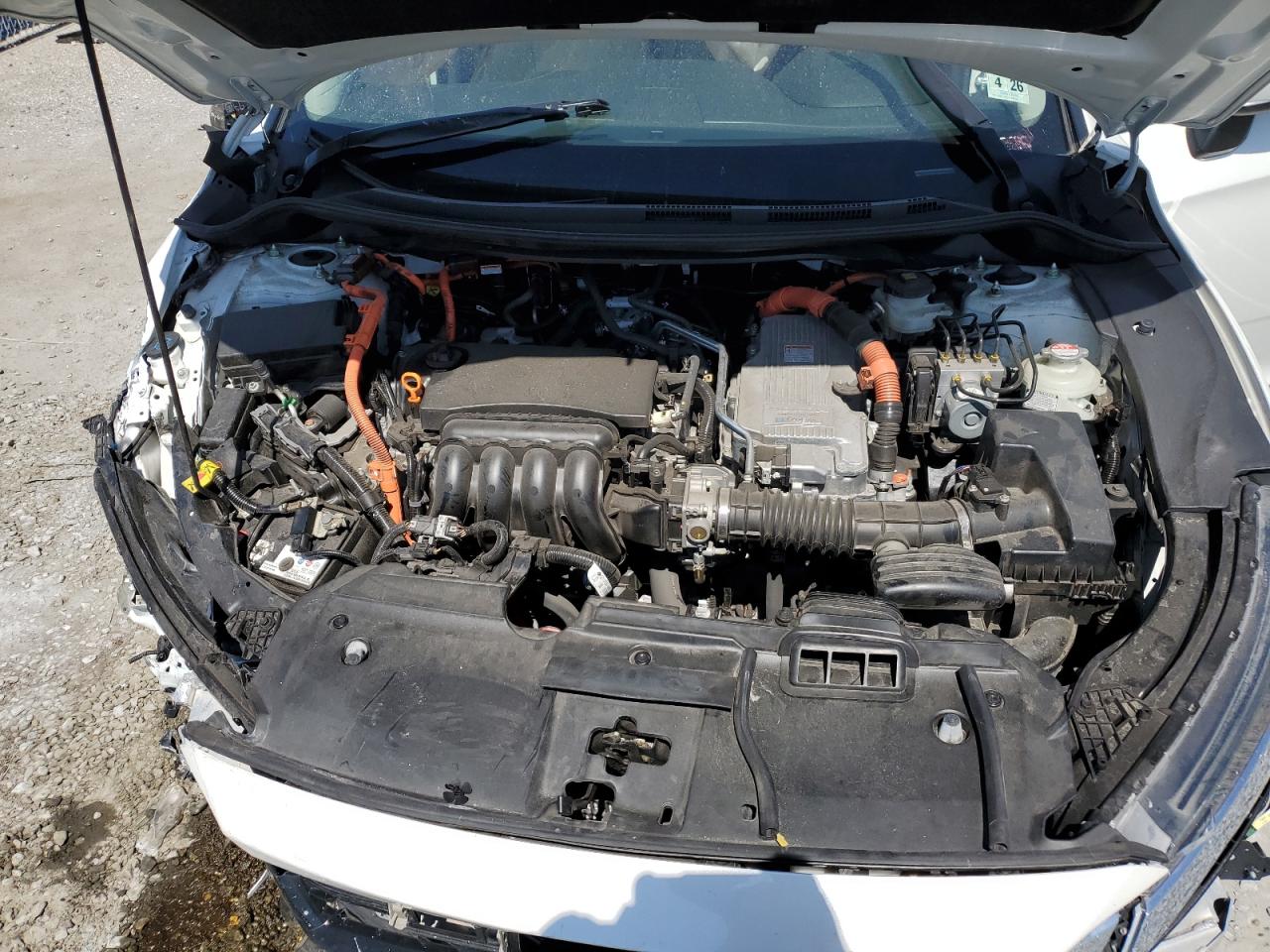 2021 Honda Clarity Touring   Белый vin: JHMZC5F31MC001514