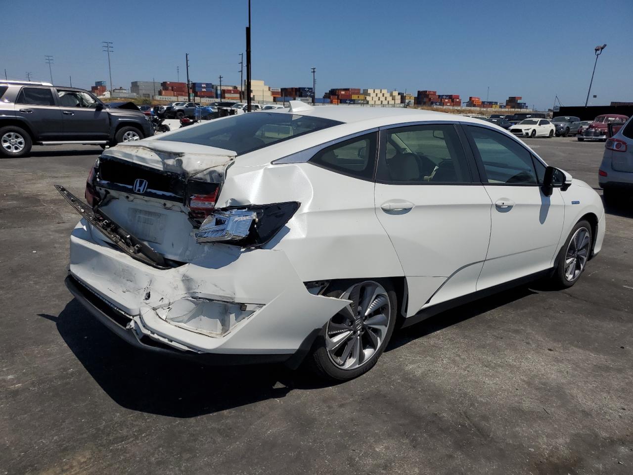 2021 Honda Clarity Touring   Белый vin: JHMZC5F33MC001479