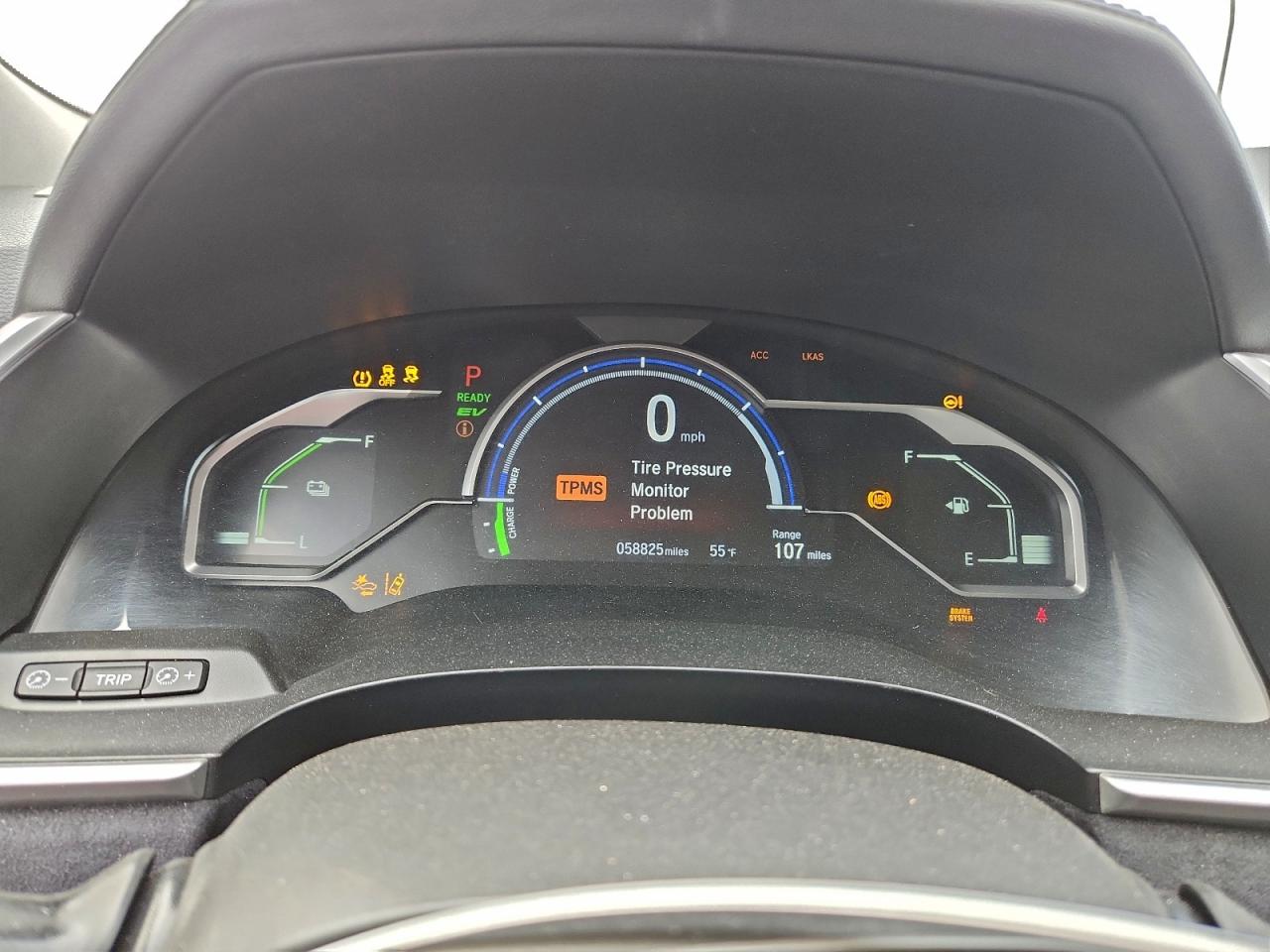 2020 Honda Clarity Touring Charcoal vin: JHMZC5F34LC000405