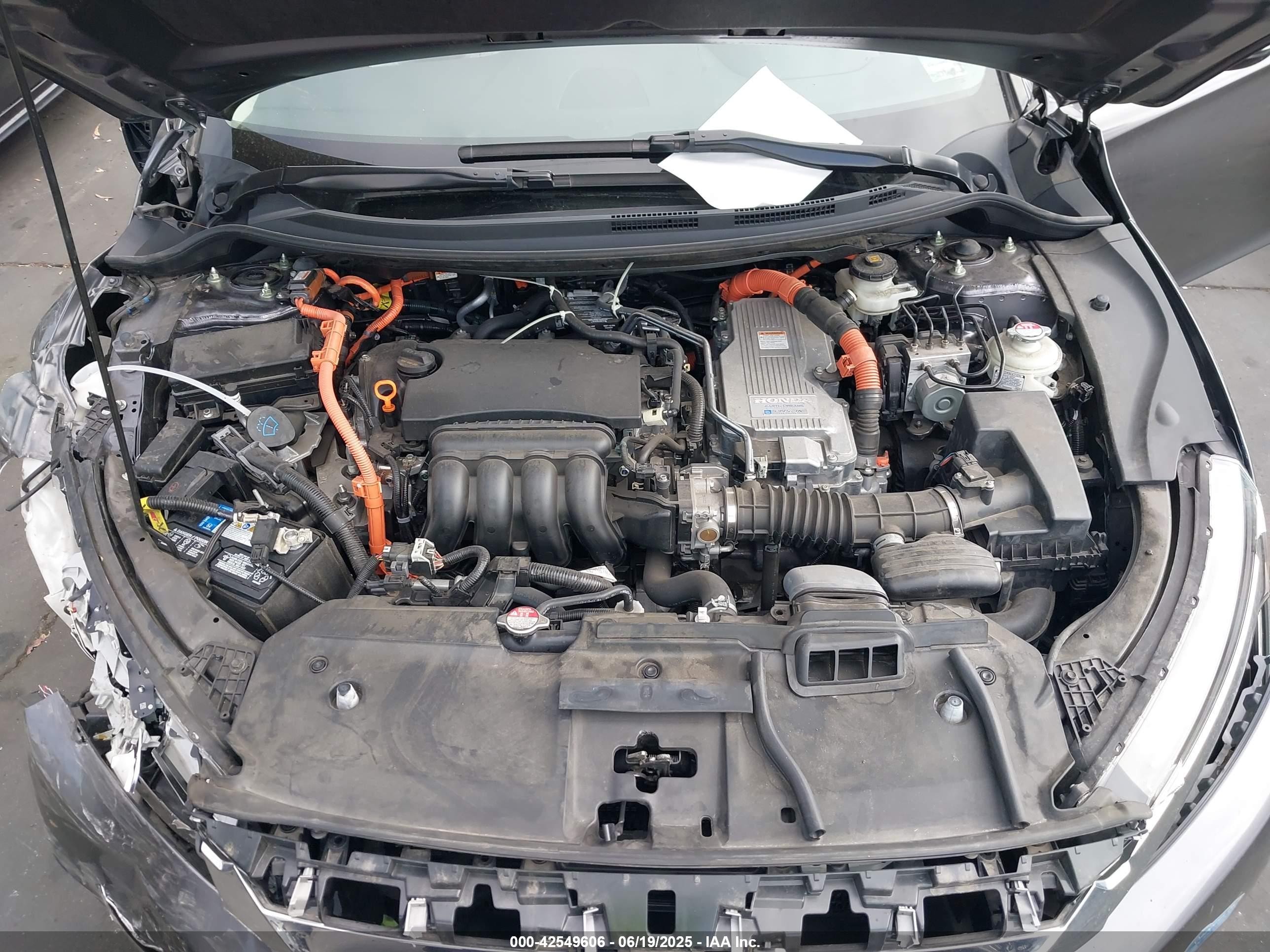 2021 Honda Clarity Plug-in Hybrid Touring Серый vin: JHMZC5F35MC000091