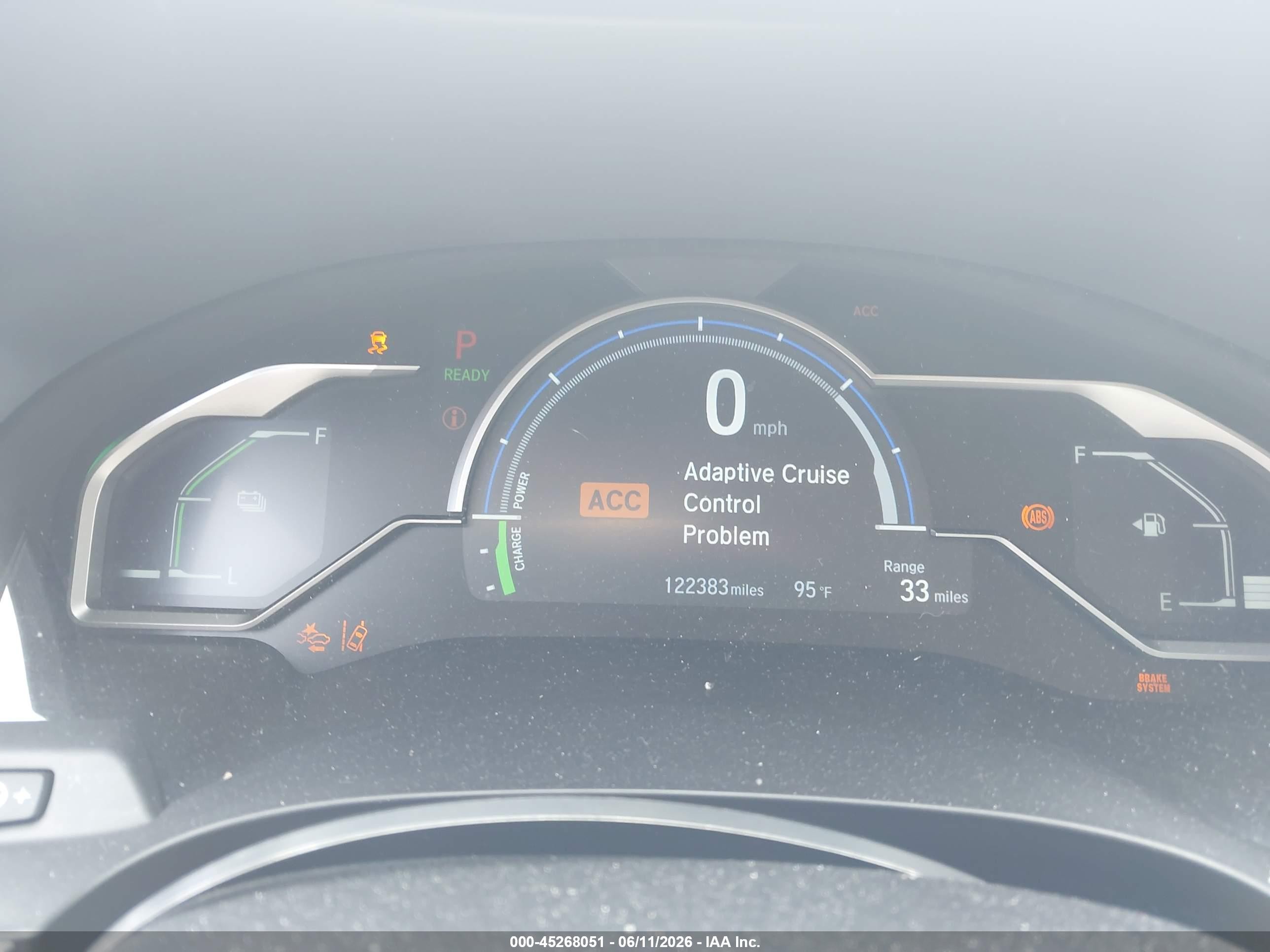 2018 Honda Clarity Plug-in Hybrid Touring Blue vin: JHMZC5F36JC002525