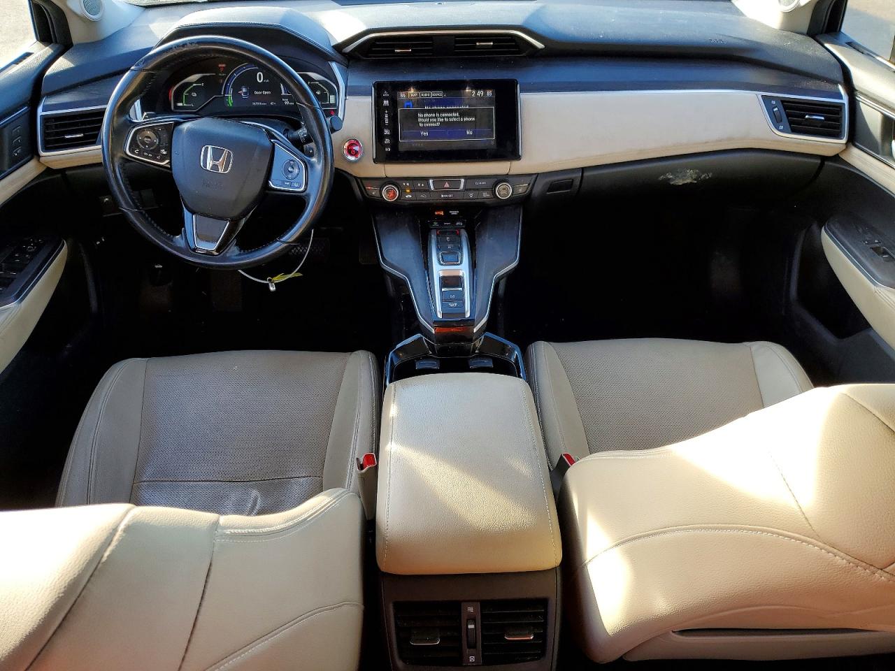 2018 Honda Clarity Touring Burgundy vin: JHMZC5F36JC007823