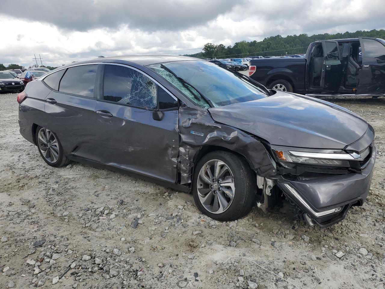 2021 Honda Clarity Touring Gray vin: JHMZC5F36MC000388