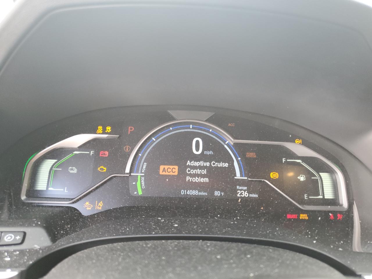 2021 Honda Clarity Touring Gray vin: JHMZC5F36MC000388
