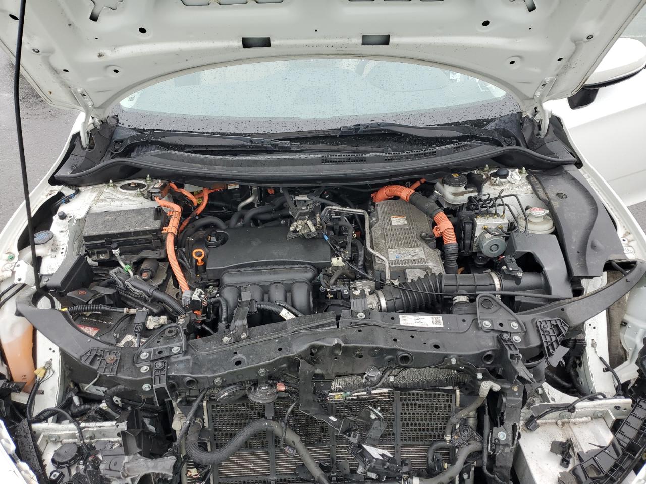 2021 Honda Clarity Touring   Белый vin: JHMZC5F36MC001086