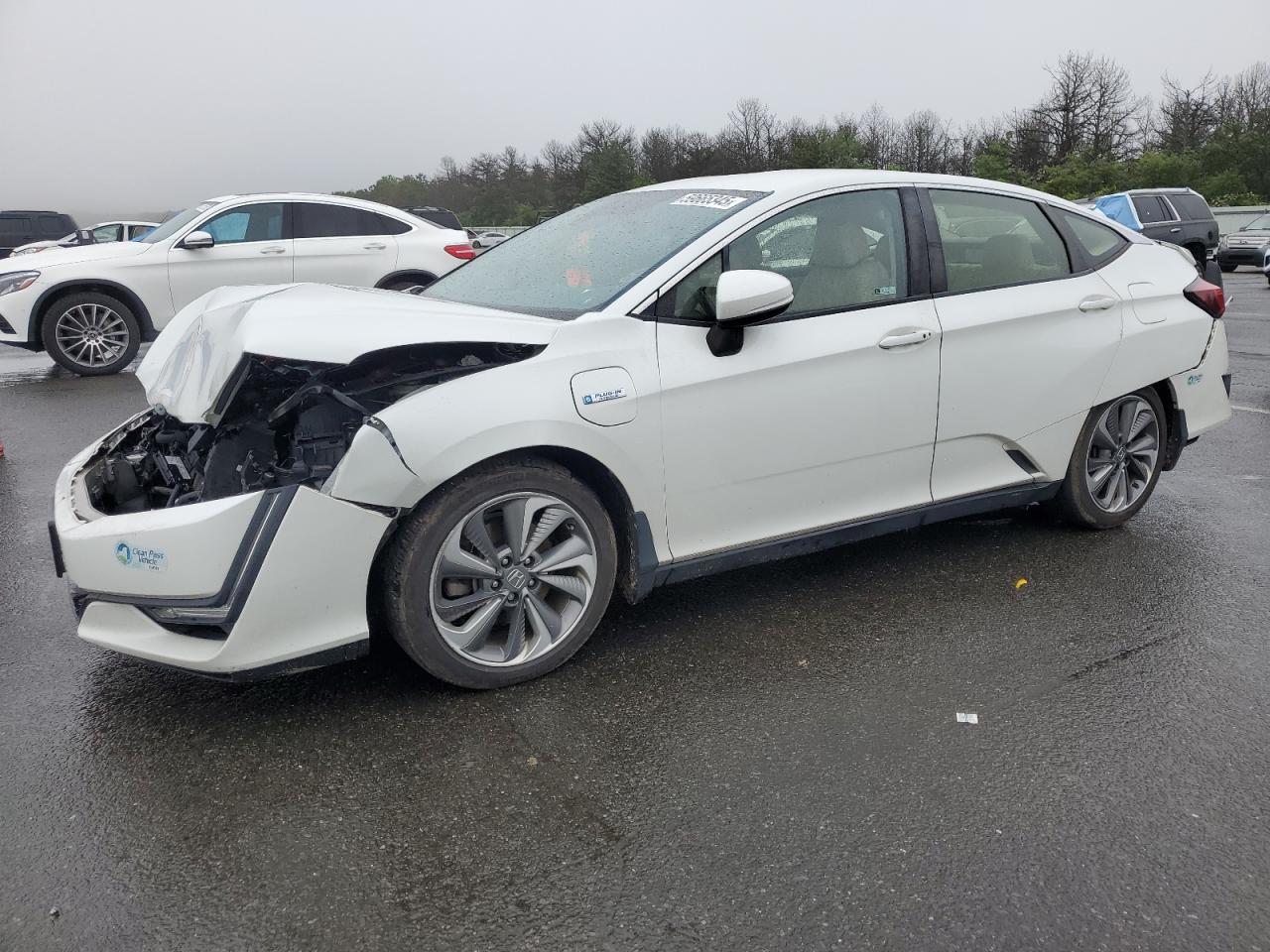 2021 Honda Clarity Touring   Белый vin: JHMZC5F36MC001086