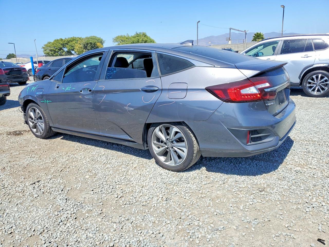 2020 Honda Clarity Touring Gray vin: JHMZC5F39LC001811