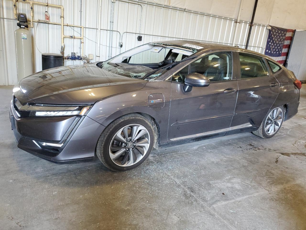2021 Honda Clarity Touring   Gray vin: JHMZC5F39MC000384