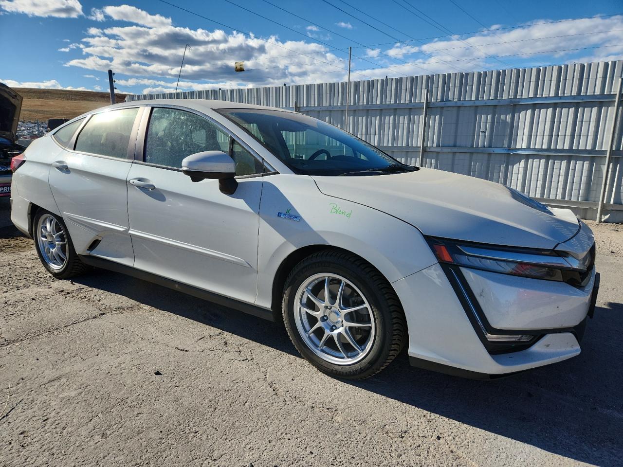 2021 Honda Clarity Touring White vin: JHMZC5F39MC001454
