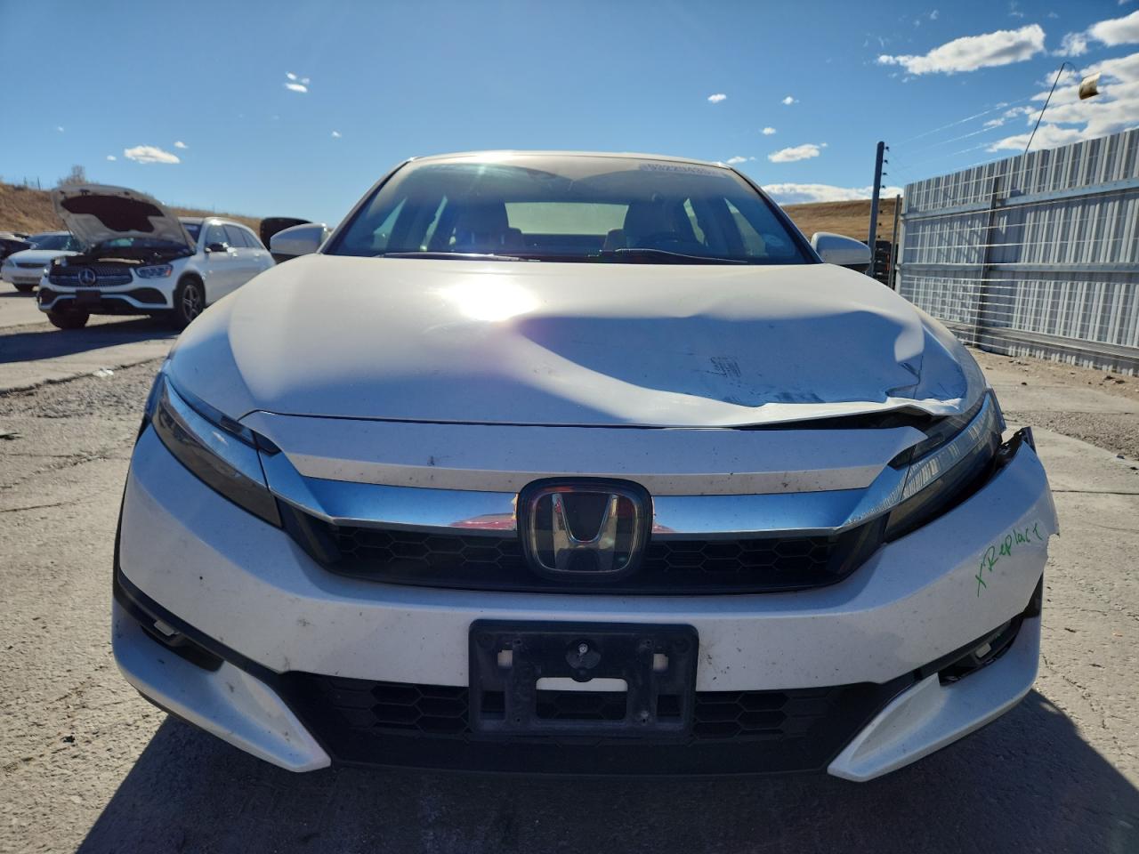 2021 Honda Clarity Touring White vin: JHMZC5F39MC001454