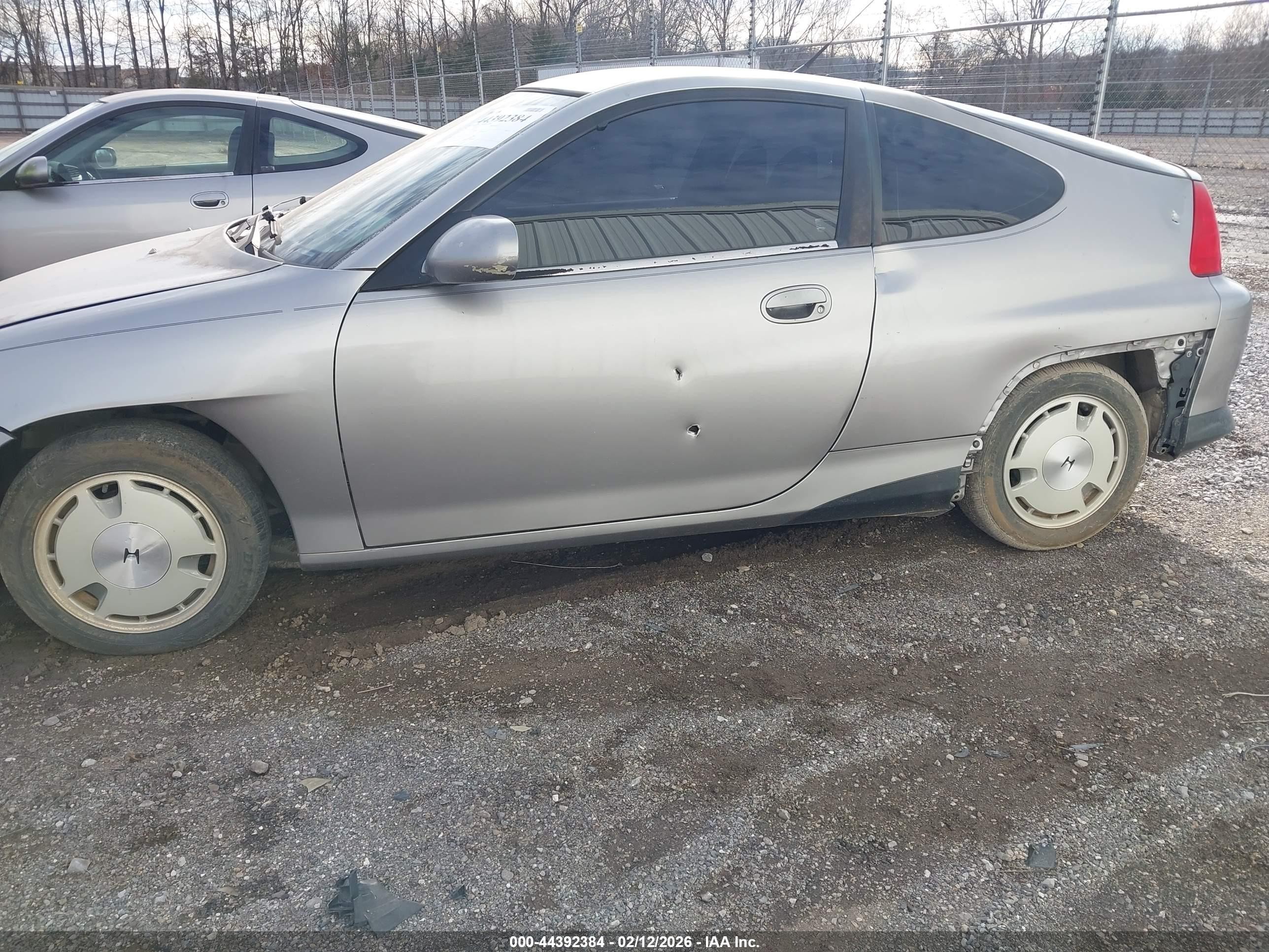 2000 Honda Insight   Серый vin: JHMZE1352YT000712