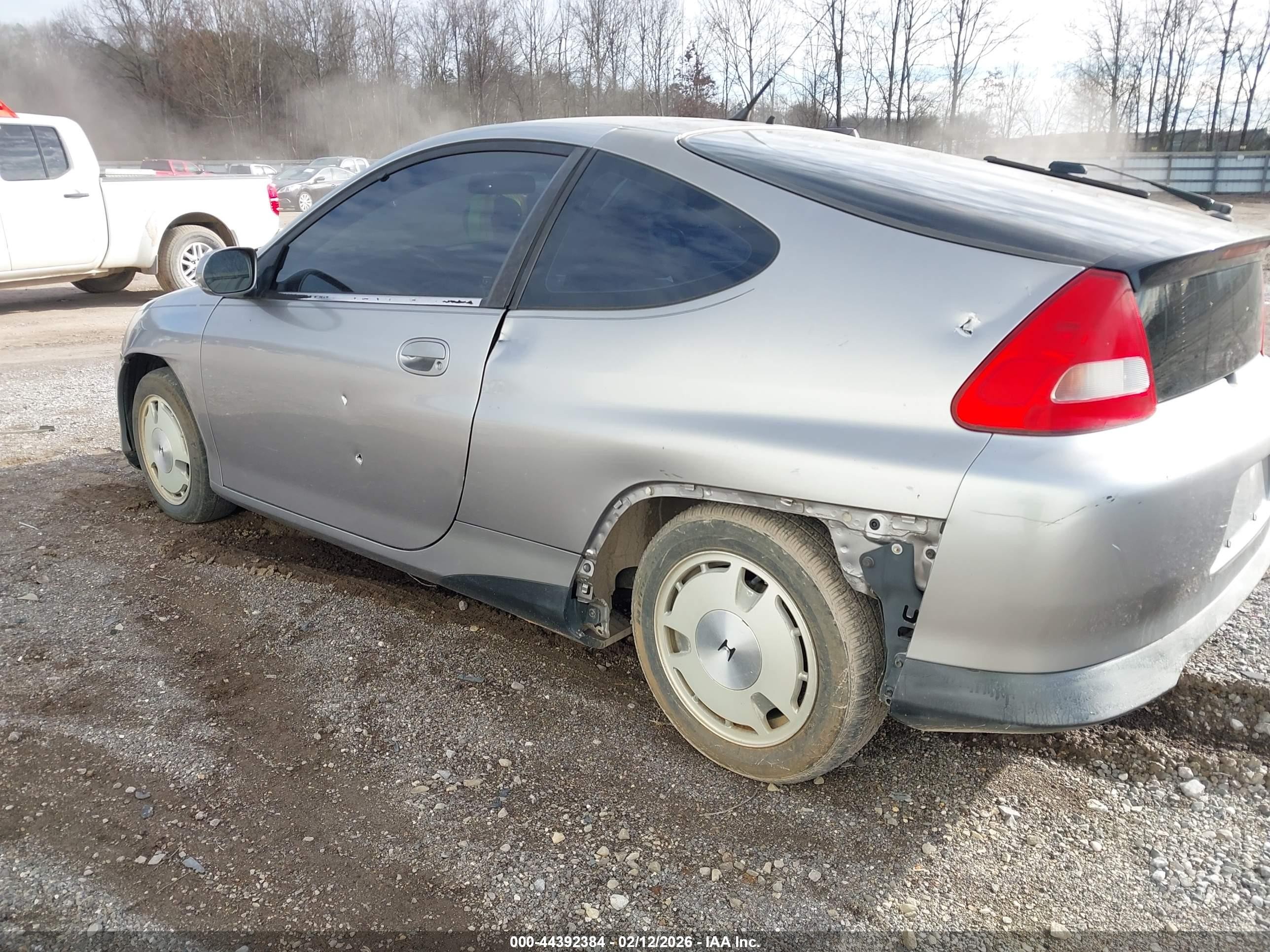 2000 Honda Insight   Серый vin: JHMZE1352YT000712